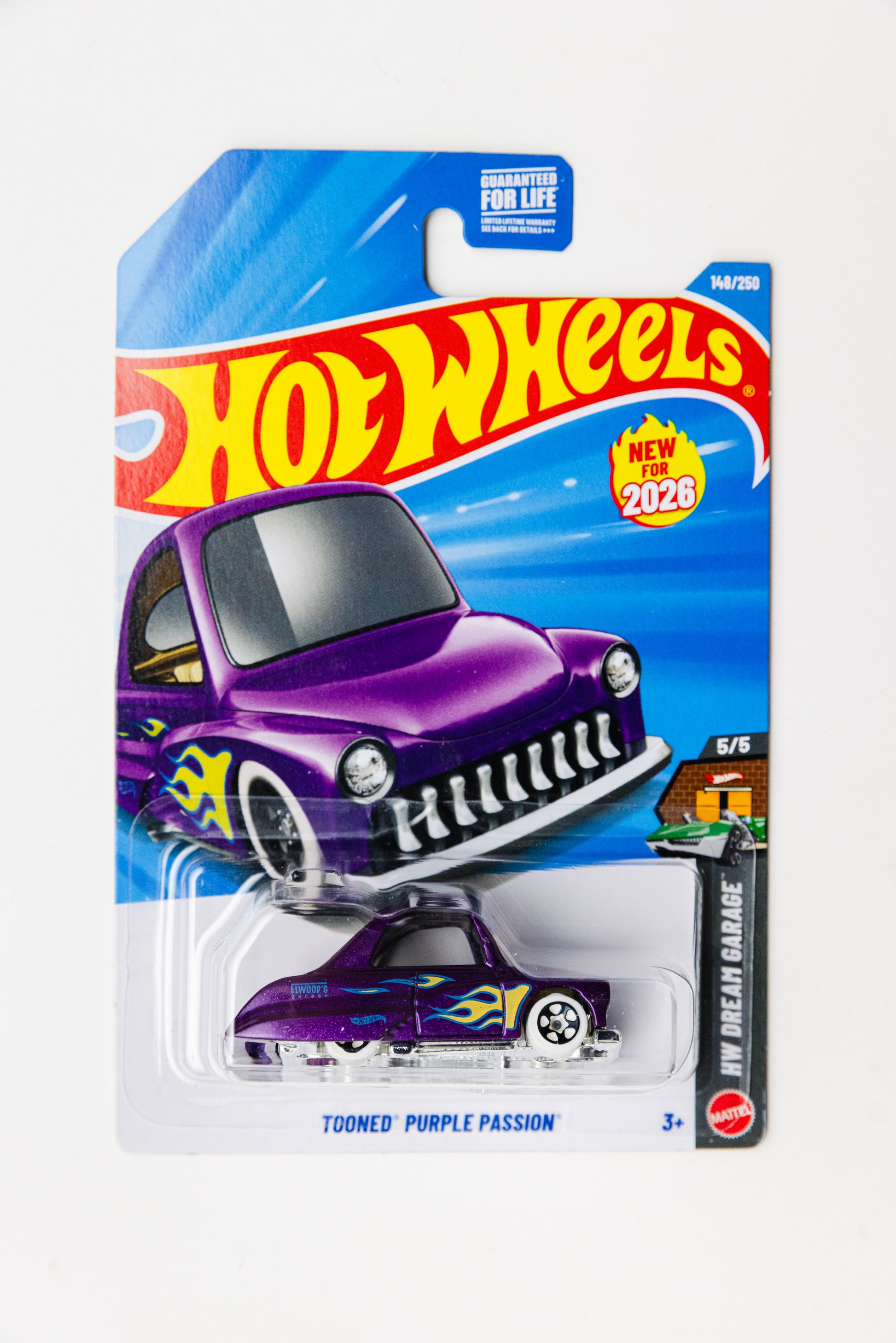 Tooned Purple Passion - HW Dream Garage (Soft Corners)
