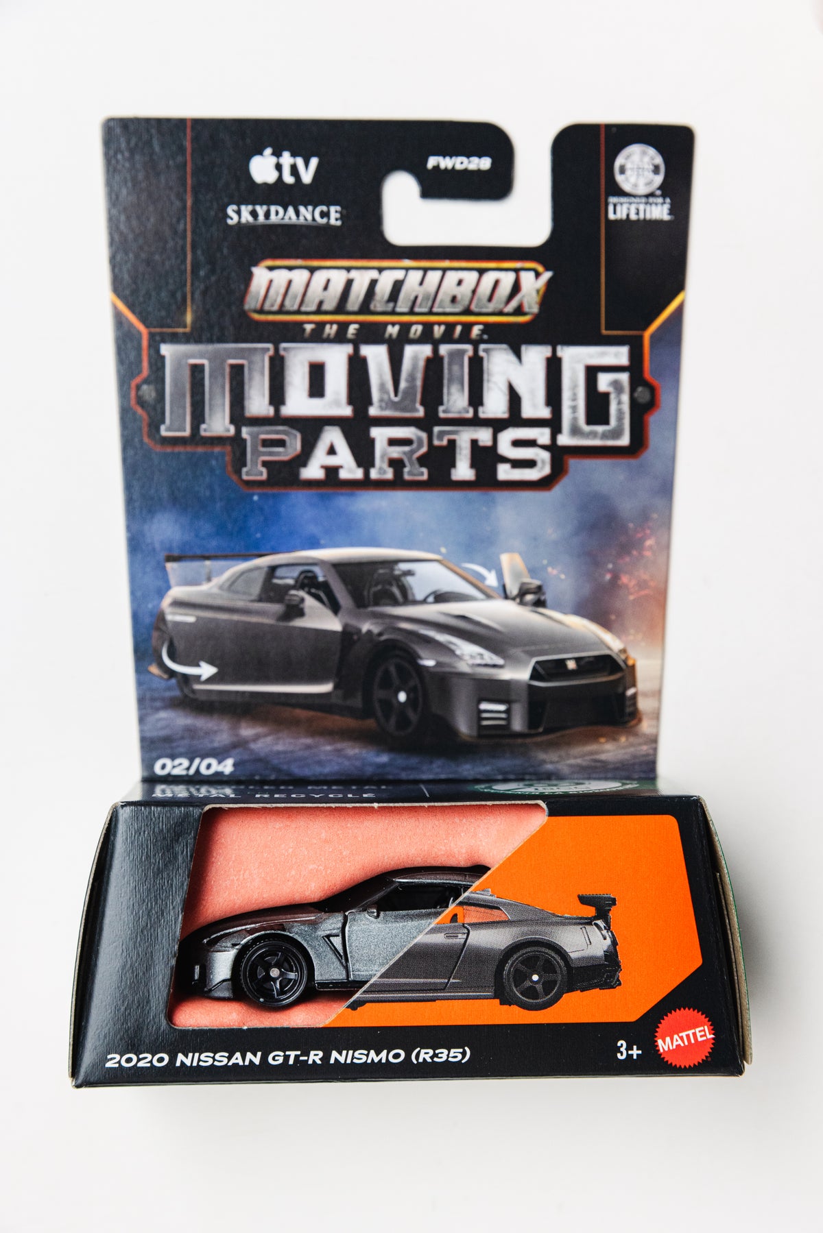 Moving Parts 2020 Nissan GT-R Nismo (R35) - Matchbox The Movie