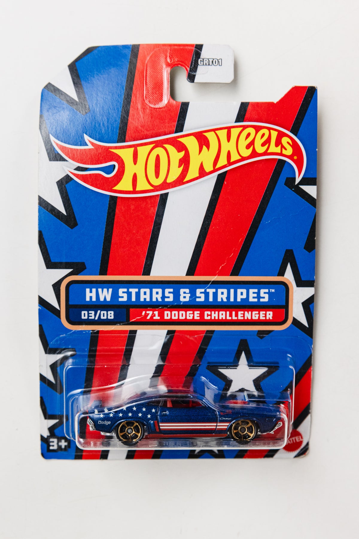 Stars & Stripes '71 Dodge Challenger - 3/8 (Damaged Card)