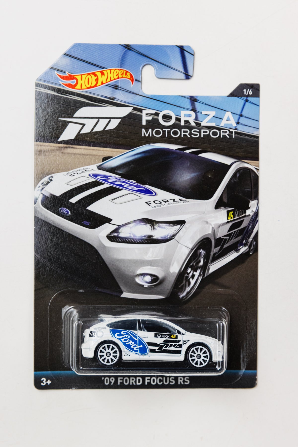 Forza Motorsport '09 Ford Focus RS - 1/6 (Damaged Card)