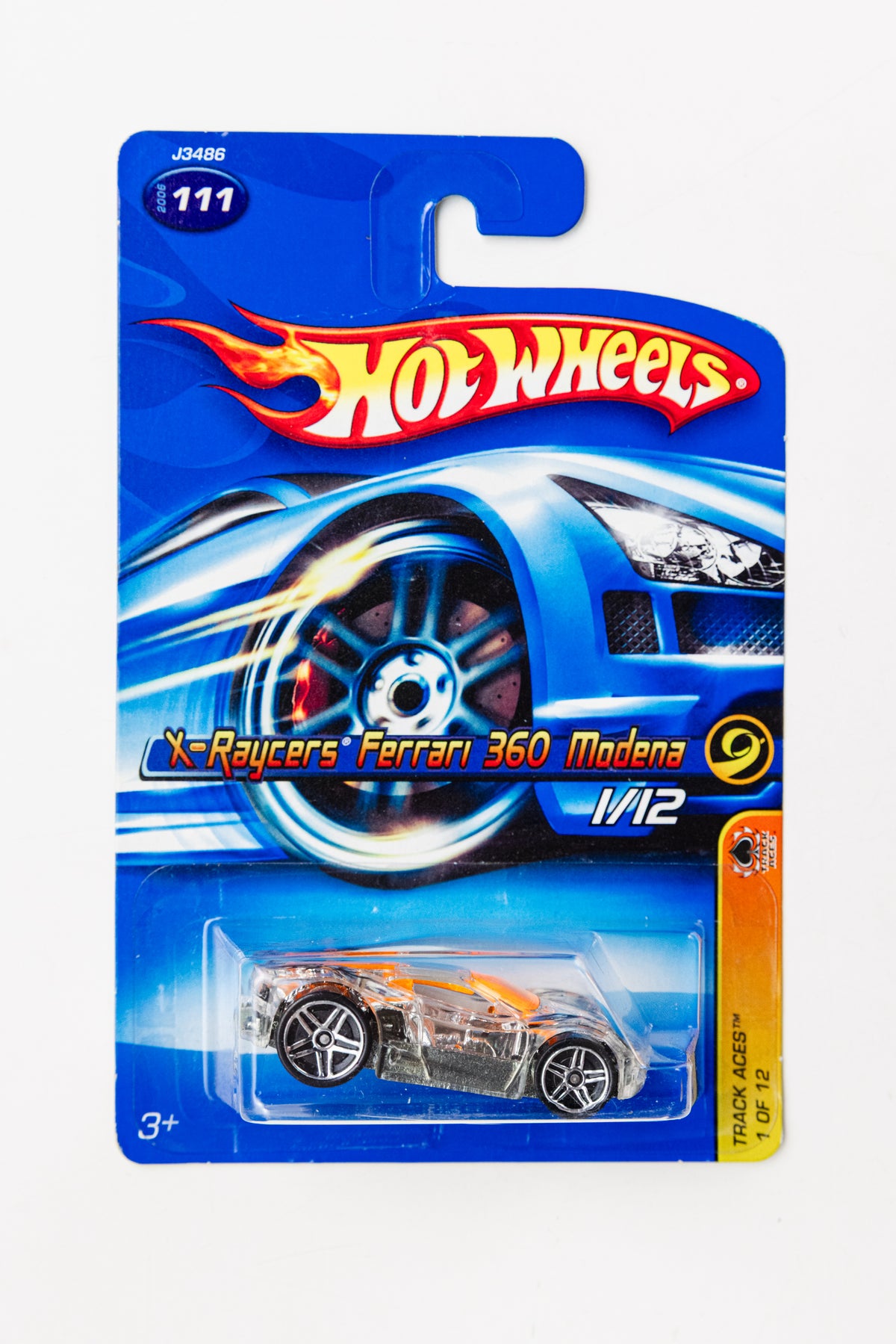 X-Raycers Ferrari 360 Modena - #111 (Damaged Card)