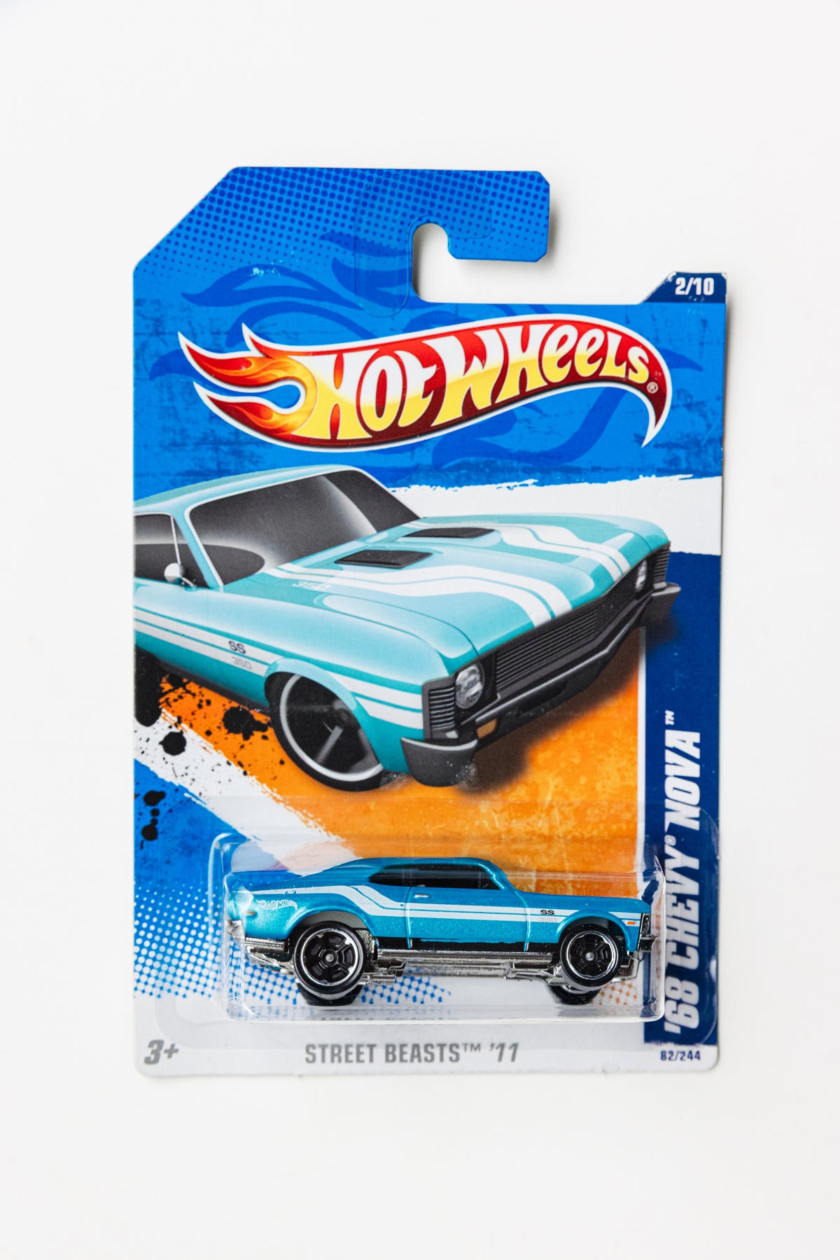 '68 Chevy Nova - Street Beasts (Damaged Card)