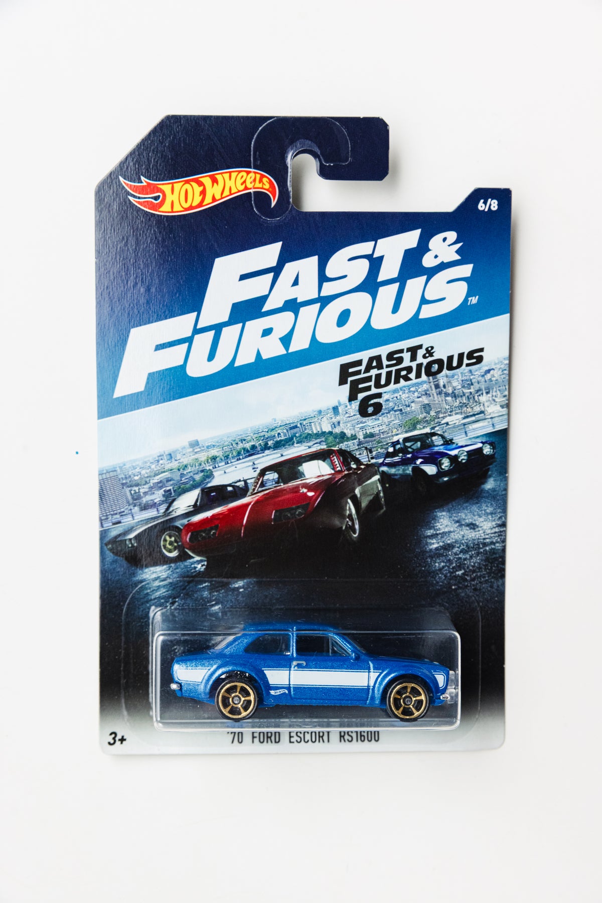 Fast & Furious '70 Ford Escort RS1600 - 6/8 (Damaged Card)