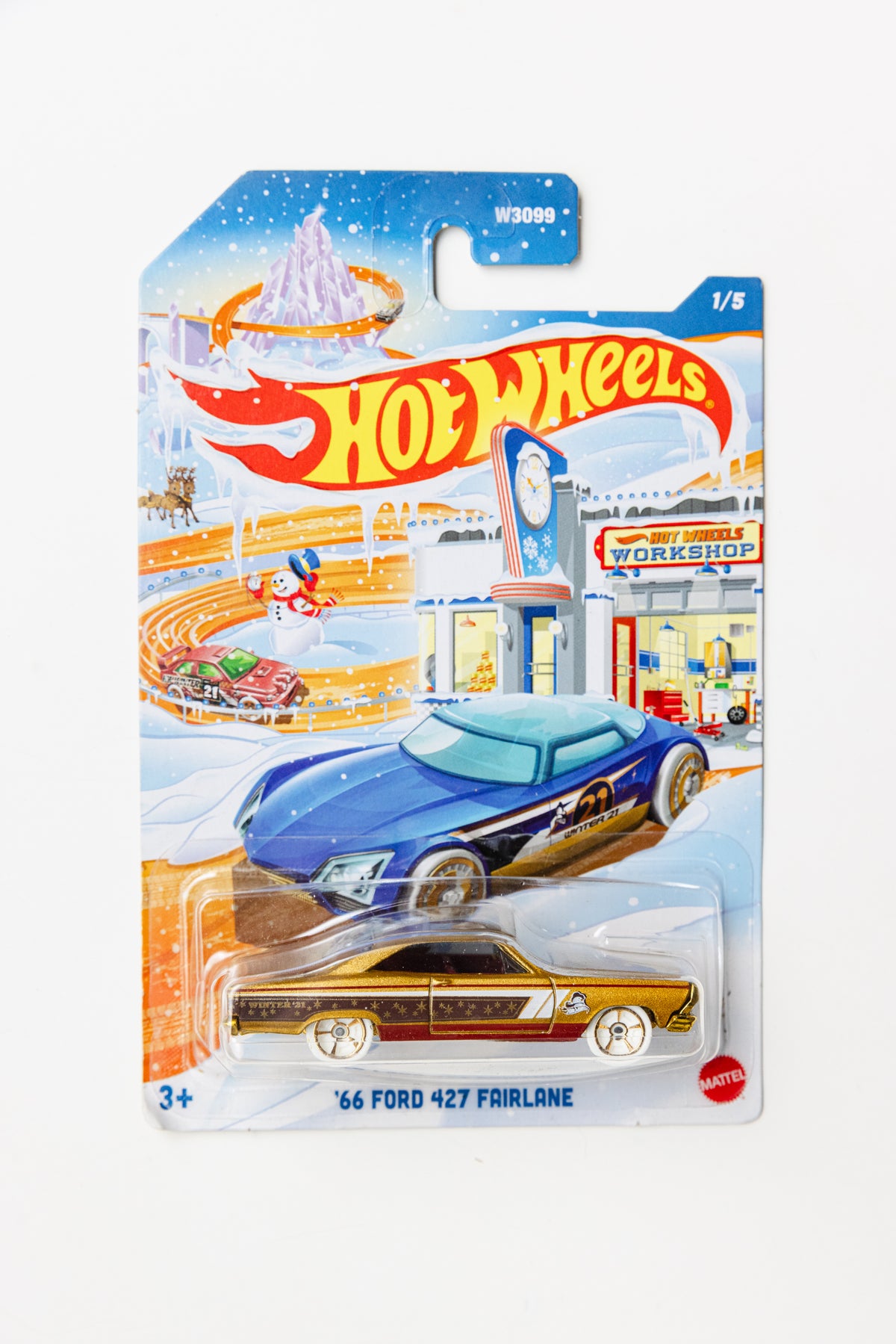 Winter Series '66 Ford 427 Fairlane - 1/5 (Damaged Blister+Card)