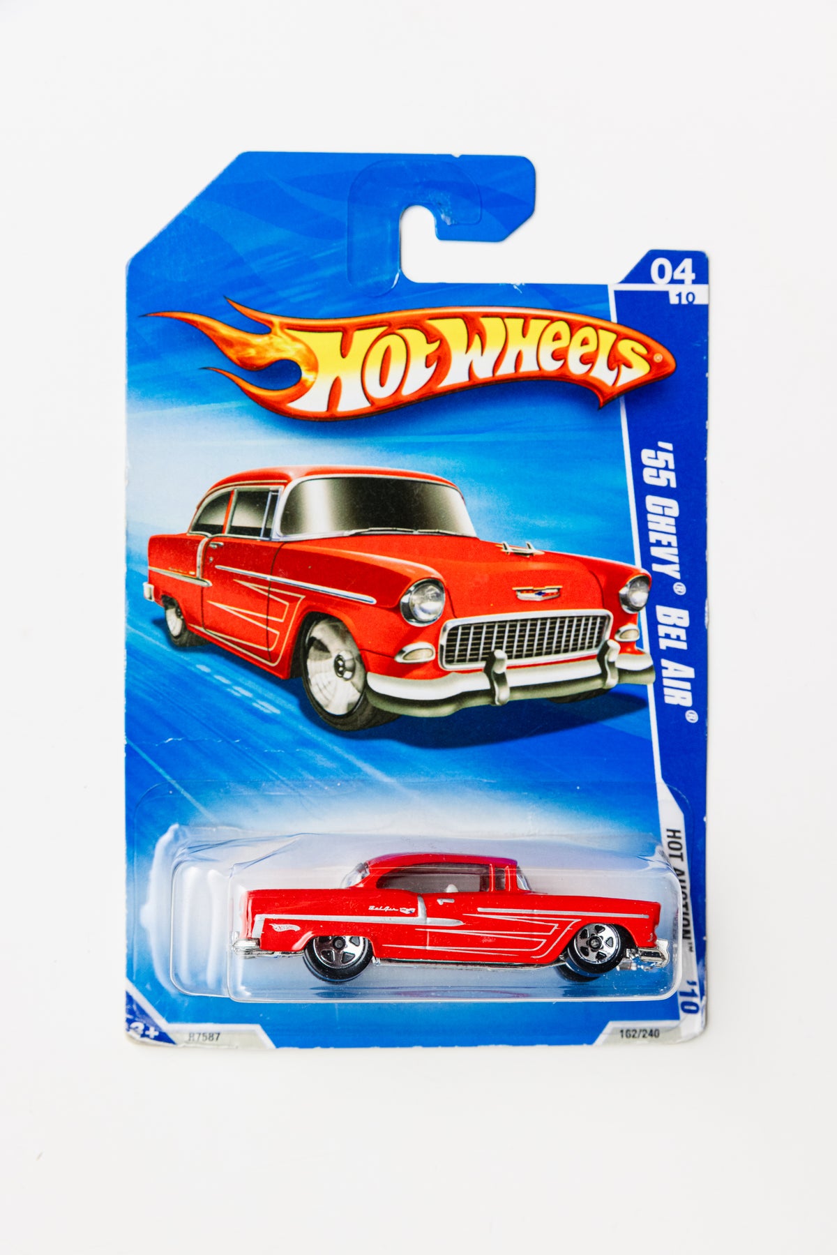 '55 Chevy Bel Air - Hot Auction (Damaged Card)