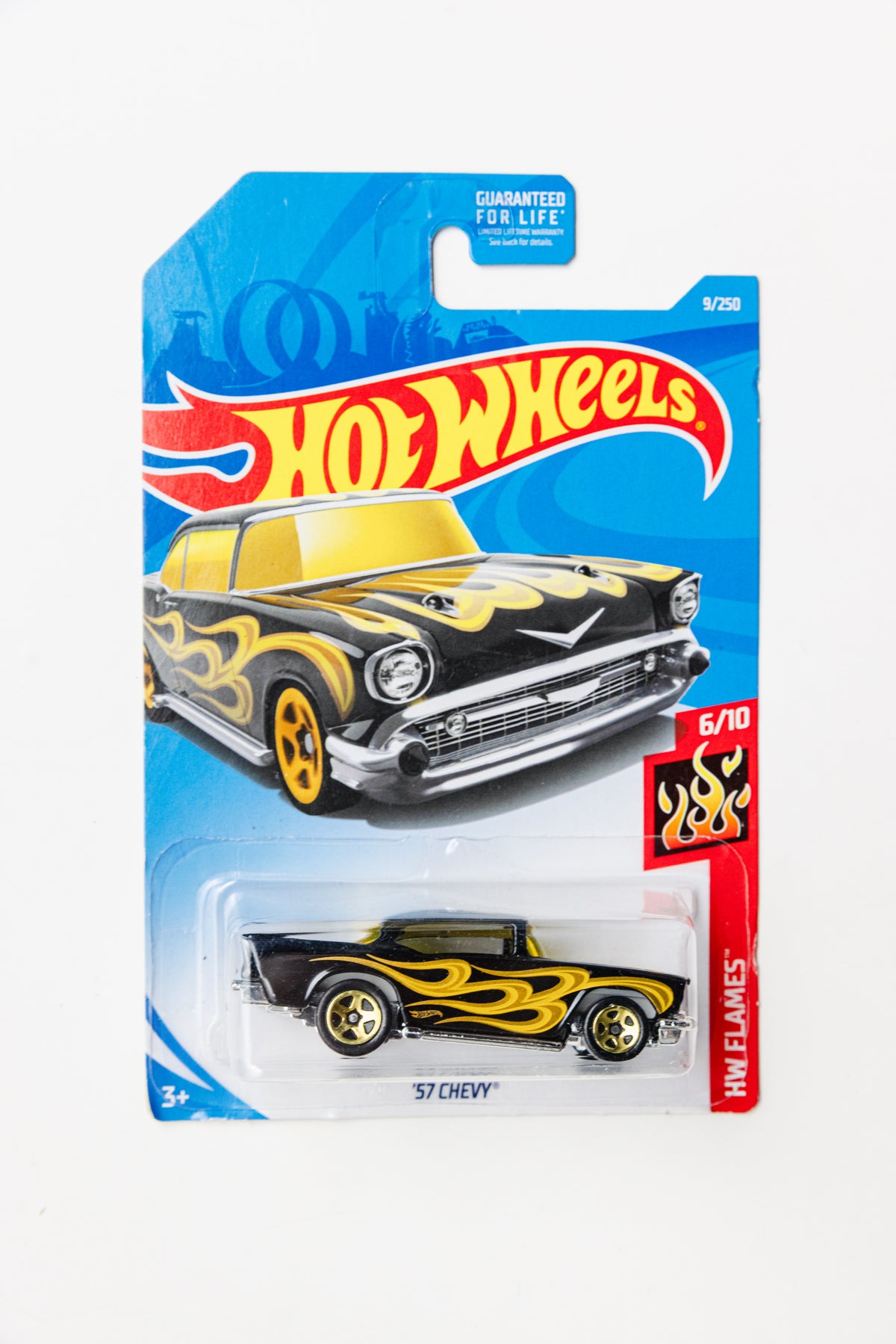 '57 Chevy - HW Flames (Damaged Card)