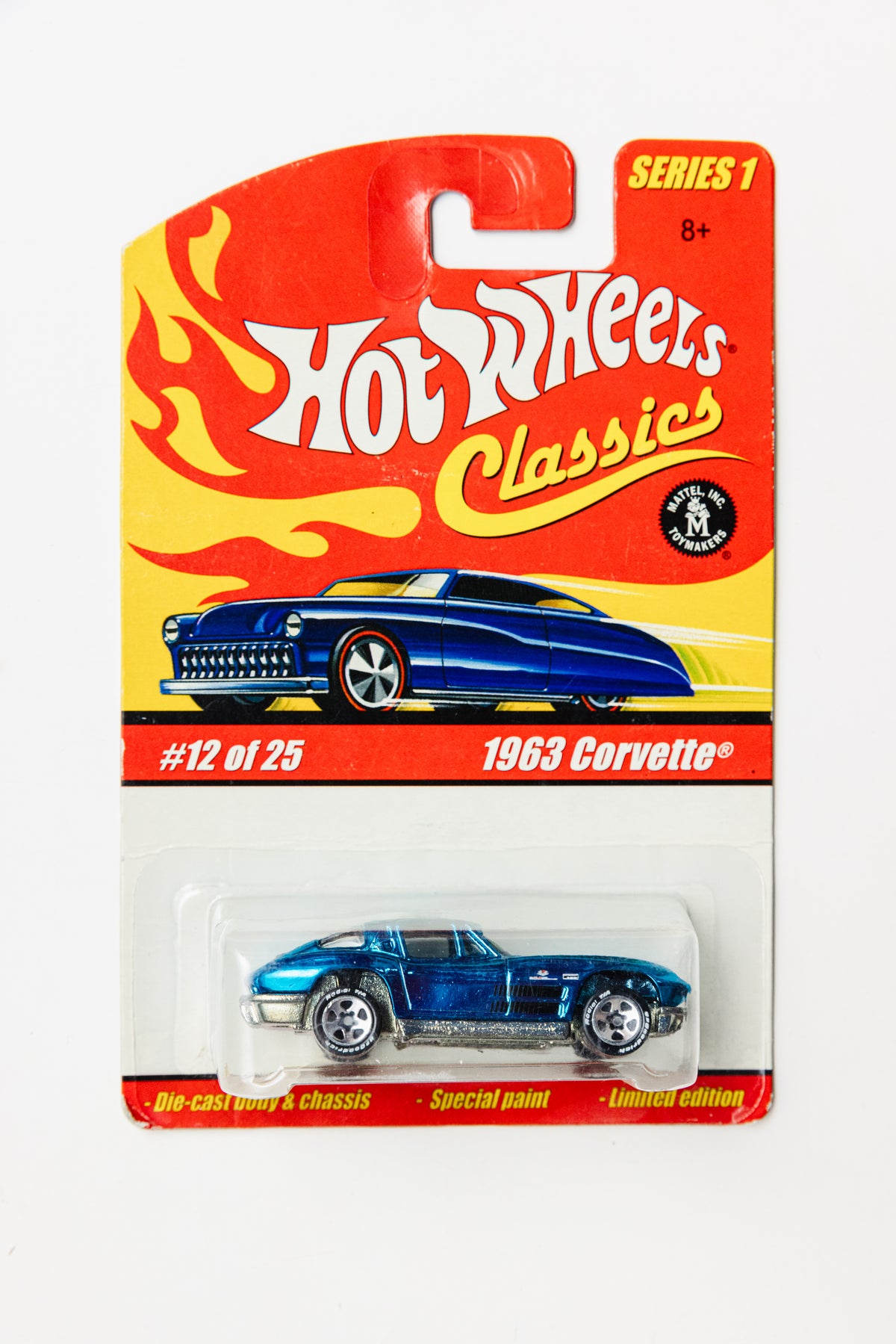Classics 1963 Corvette - Series 1 12/25 (Damaged Card)