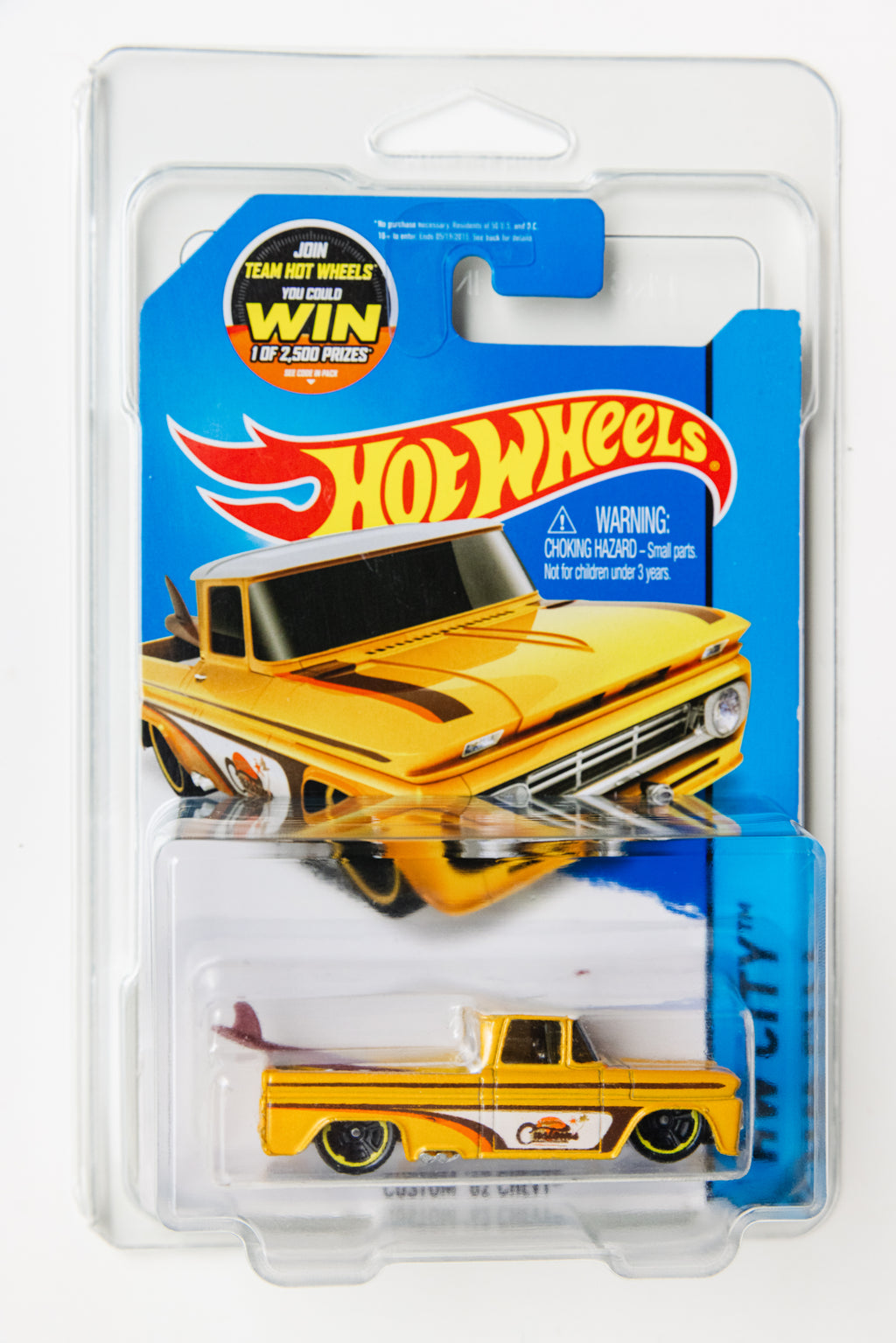 Custom '62 Chevy Pickup - HW City (Damaged Blister+Card)