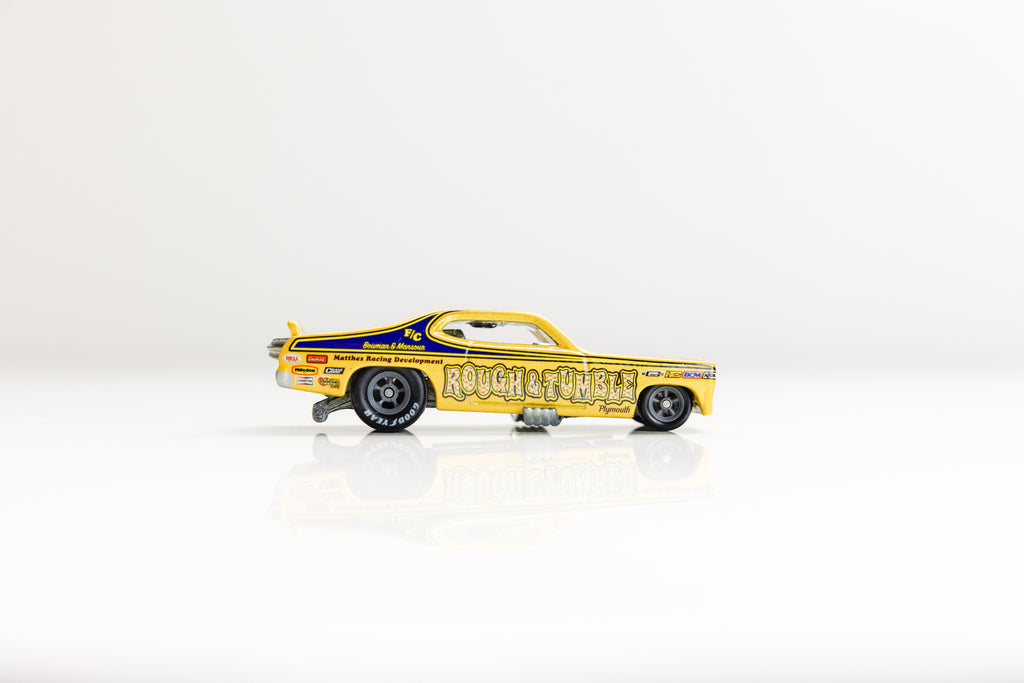 LOOSE '70 Plymouth Duster Funny Car - Drag Strip Demons