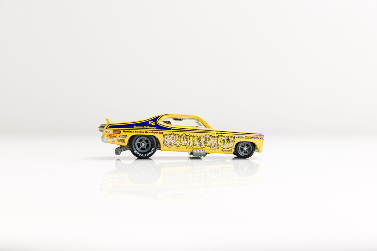 LOOSE '70 Plymouth Duster Funny Car - Drag Strip Demons