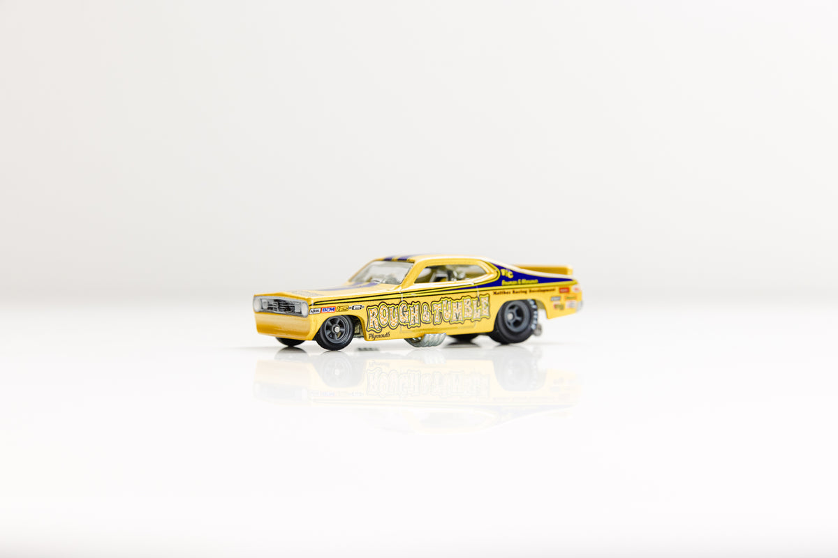 LOOSE '70 Plymouth Duster Funny Car - Drag Strip Demons