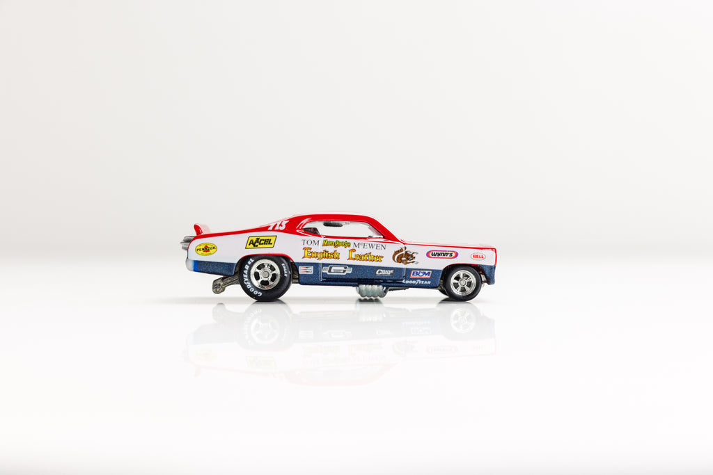 LOOSE '74 English Leather Plymouth Duster - Drag Strip Demons