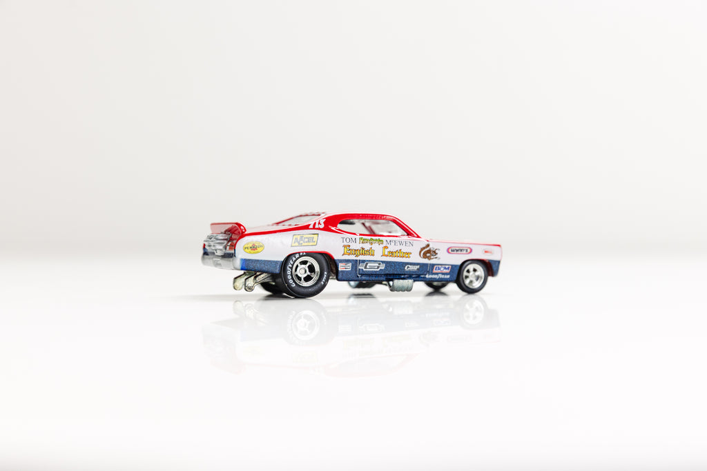 LOOSE '74 English Leather Plymouth Duster - Drag Strip Demons