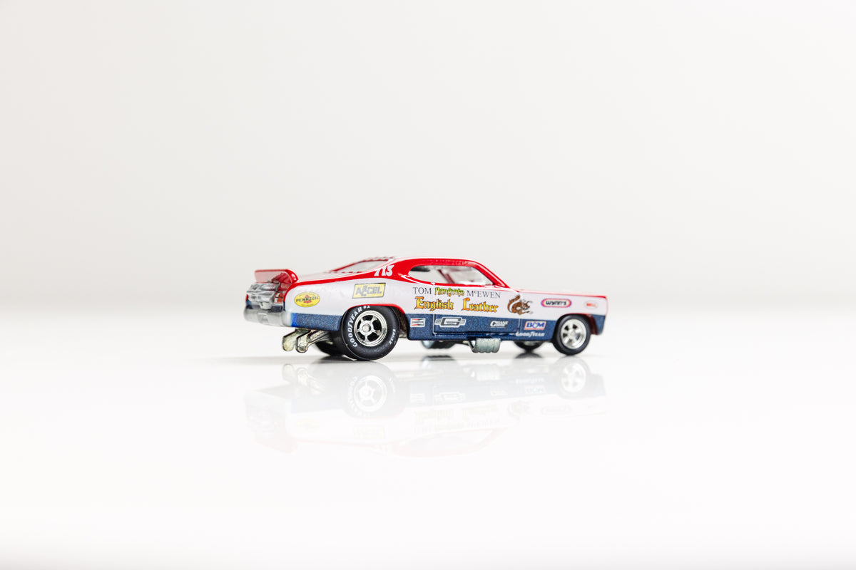 LOOSE '74 English Leather Plymouth Duster - Drag Strip Demons