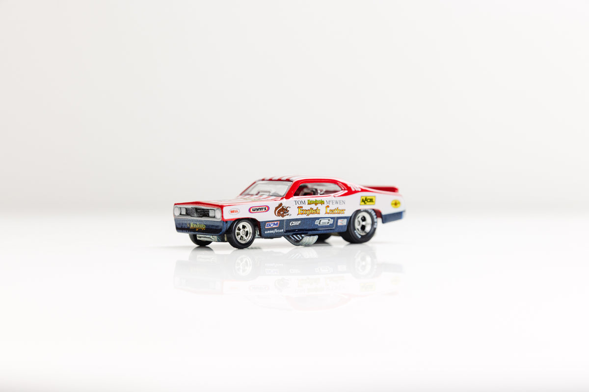 LOOSE '74 English Leather Plymouth Duster - Drag Strip Demons