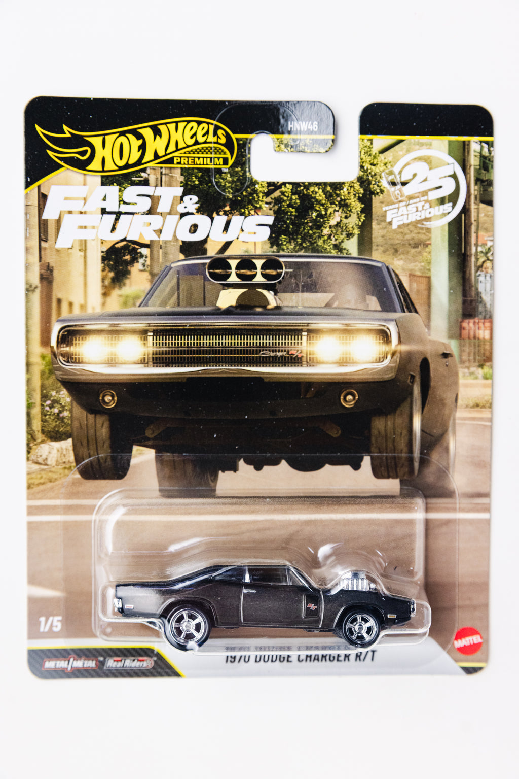 Fast & Furious 1970 Dodge Charger R/T CHASE - 25th 1/5