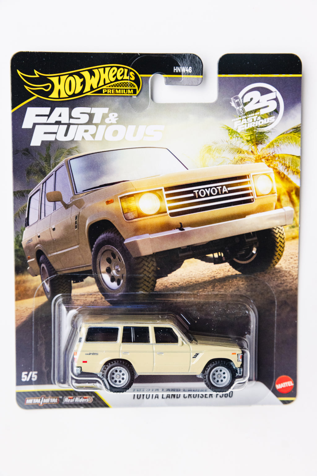 Fast & Furious Set of 5 with CHASE - 25th Anniversary Mix 3