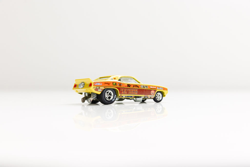 LOOSE Plymouth 'Cuda Funny Car - Drag Strip Demons