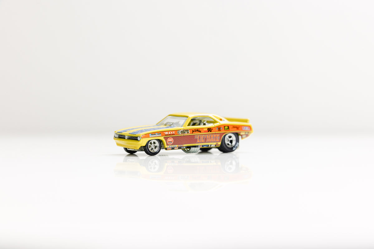 LOOSE Plymouth 'Cuda Funny Car - Drag Strip Demons