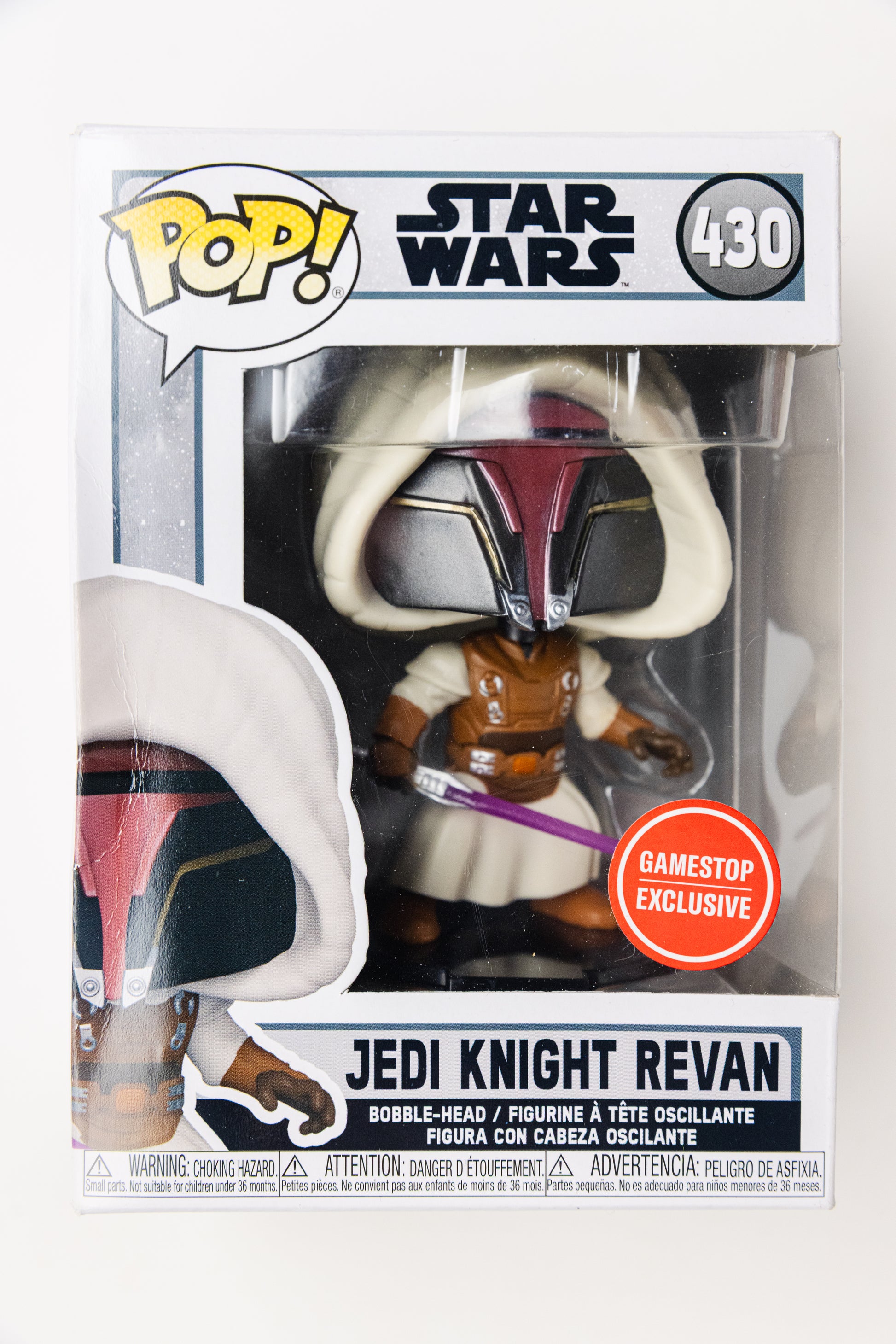 Funko Pop! Jedi Knight Revan - Star Wars Gamestop Exclusive (Damaged Box)