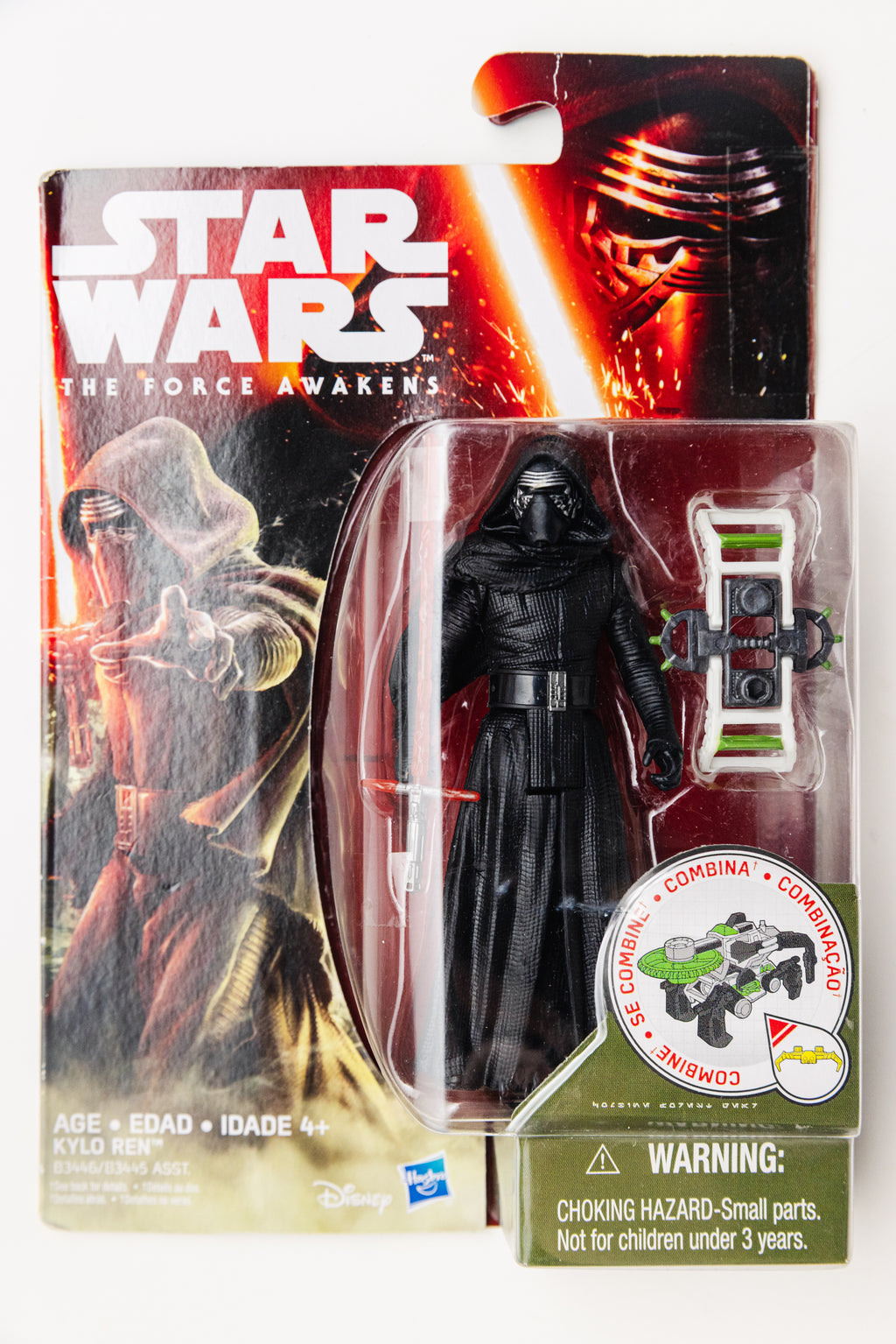Star Wars Kylo Ren - Force Awakens Hasbro (Damaged Card)