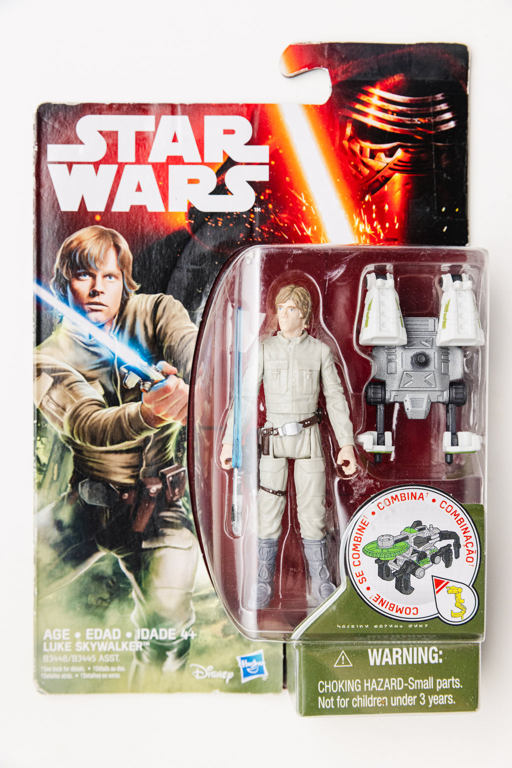 Star Wars Luke Skywalker - Force Awakens Hasbro (Damaged Card)