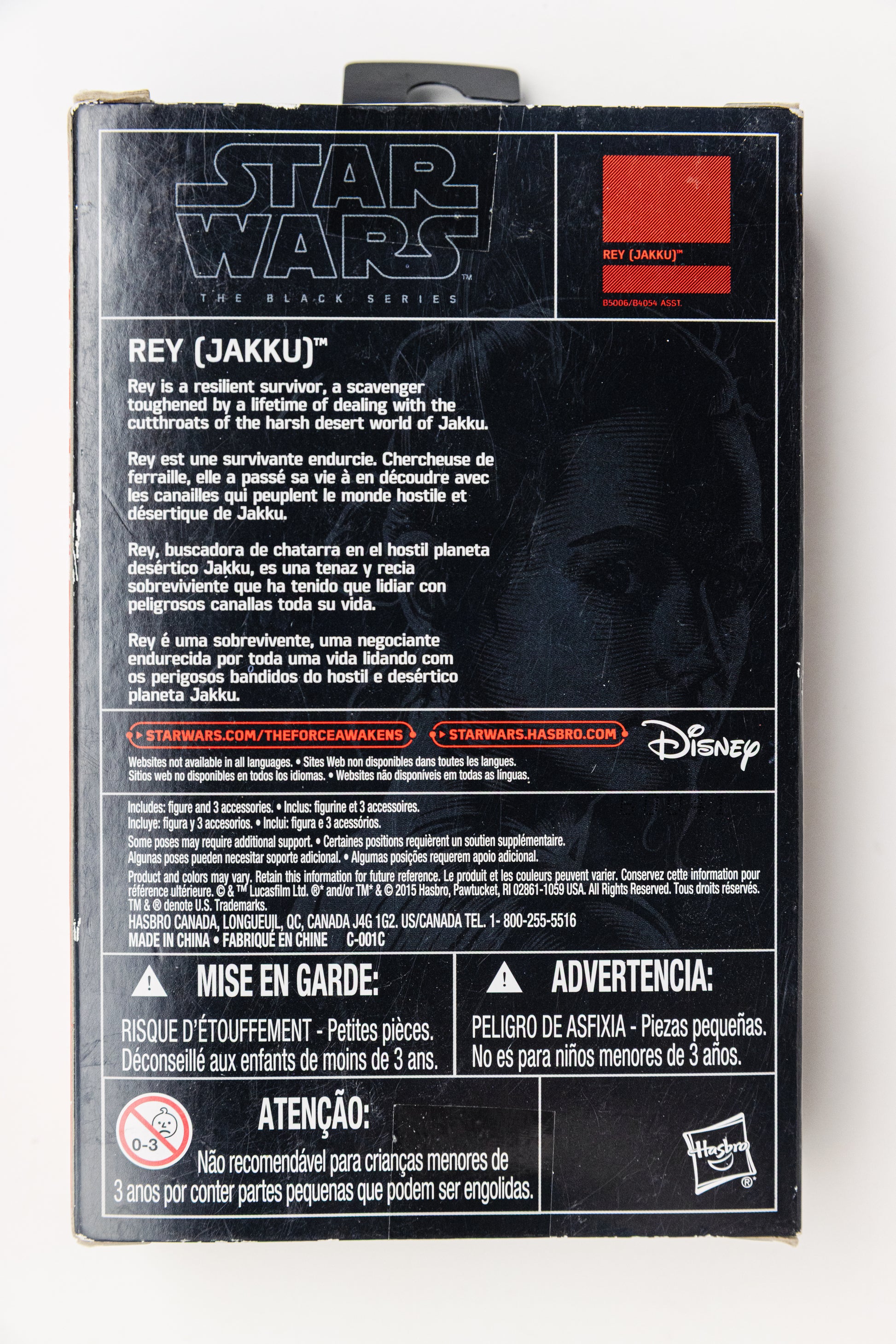 Star Wars Rey (Jakku) - The Black Series Hasbro