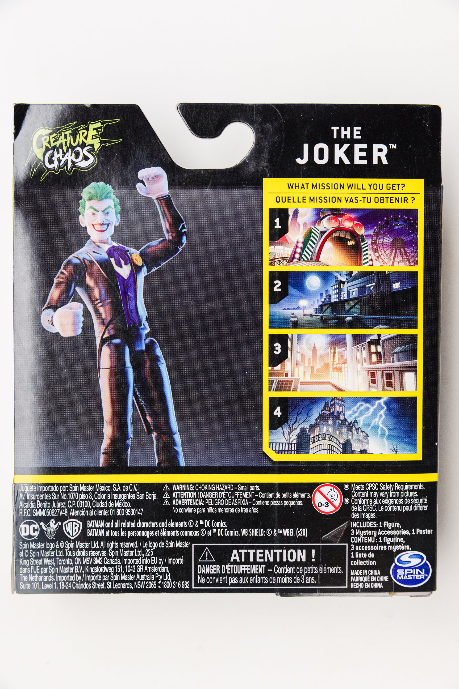 DC The Joker - The Caped Crusader 1st Edition (Damaged Card)