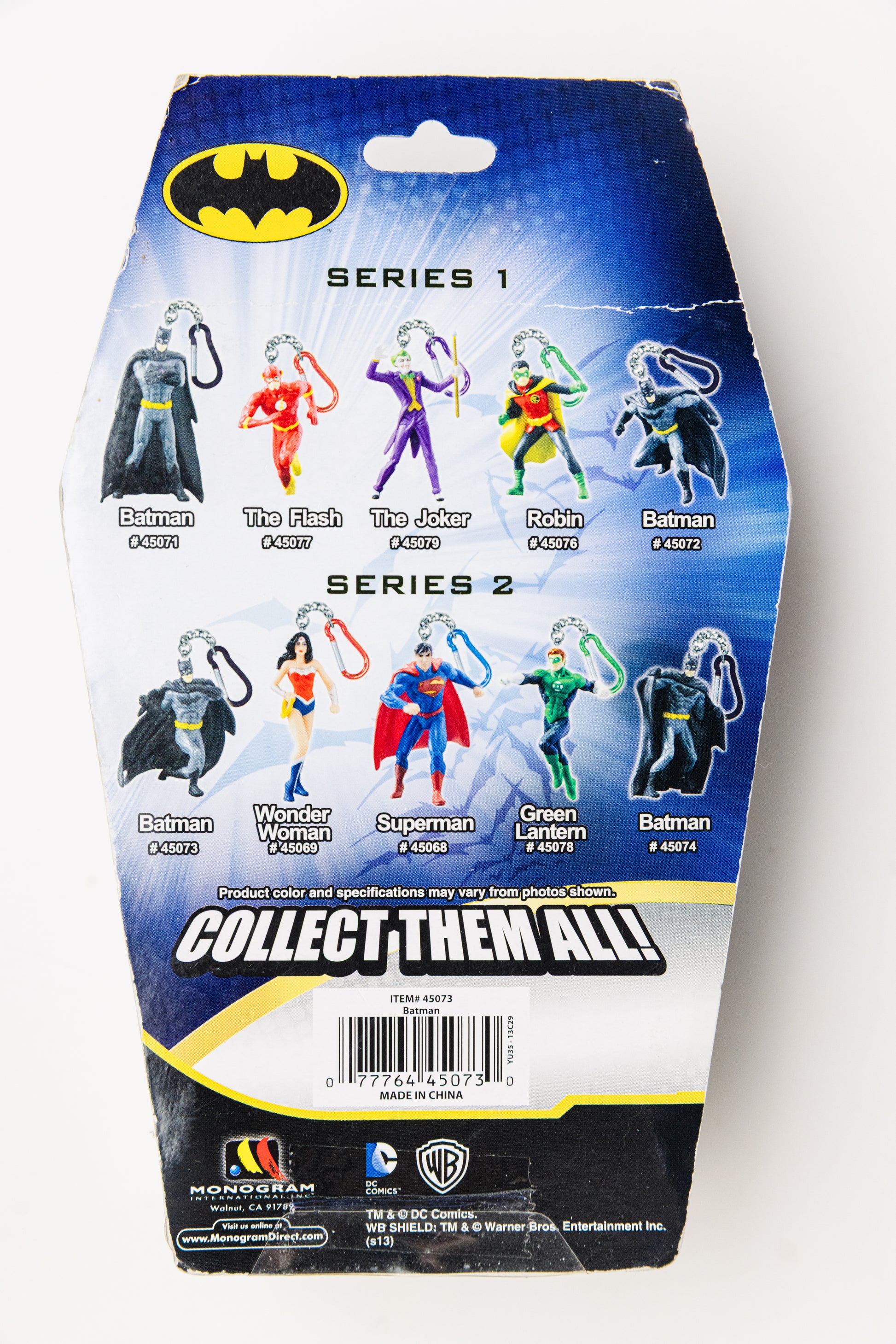 DC Batman Keyring - Series 2 (Damaged Card)