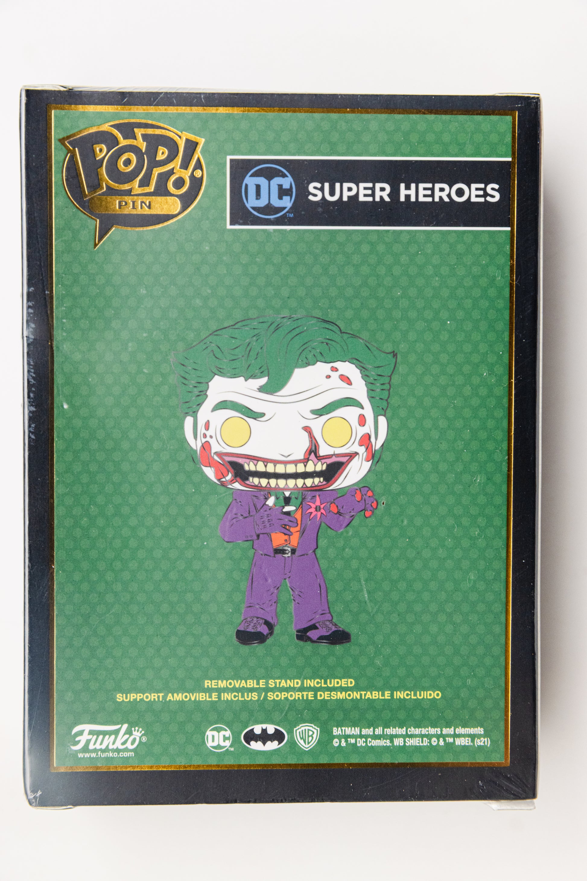 Funko Pop! Pin The Joker Dceased - DC Super Heroes Gamestop Exclusive