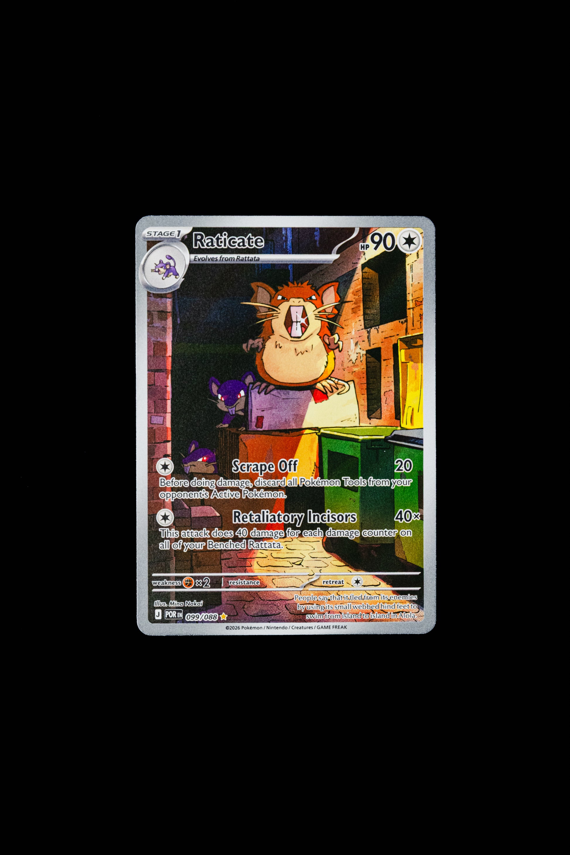 Pokemon TCG Raticate - Perfect Order 099/088