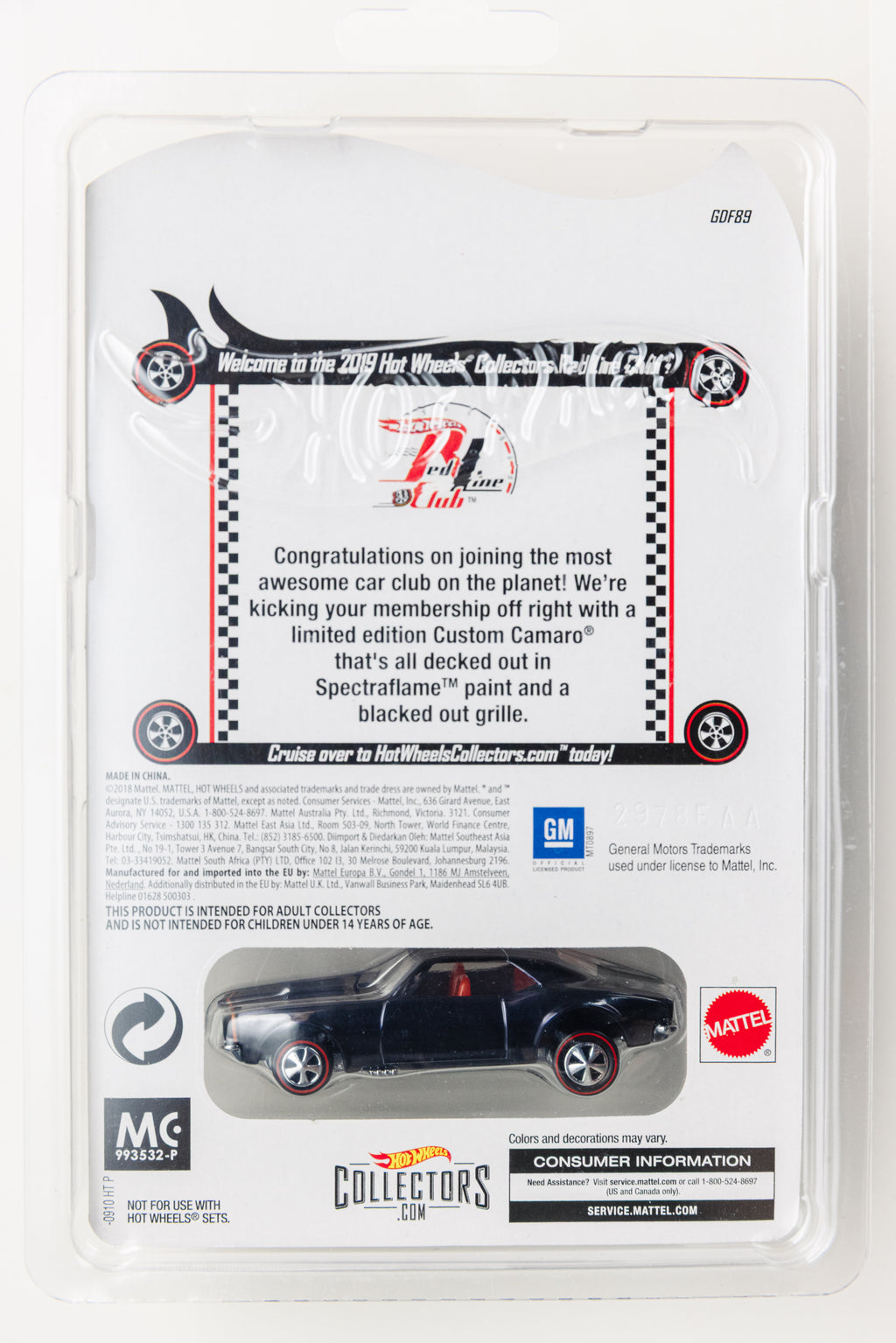 RLC Custom Camaro - 2019