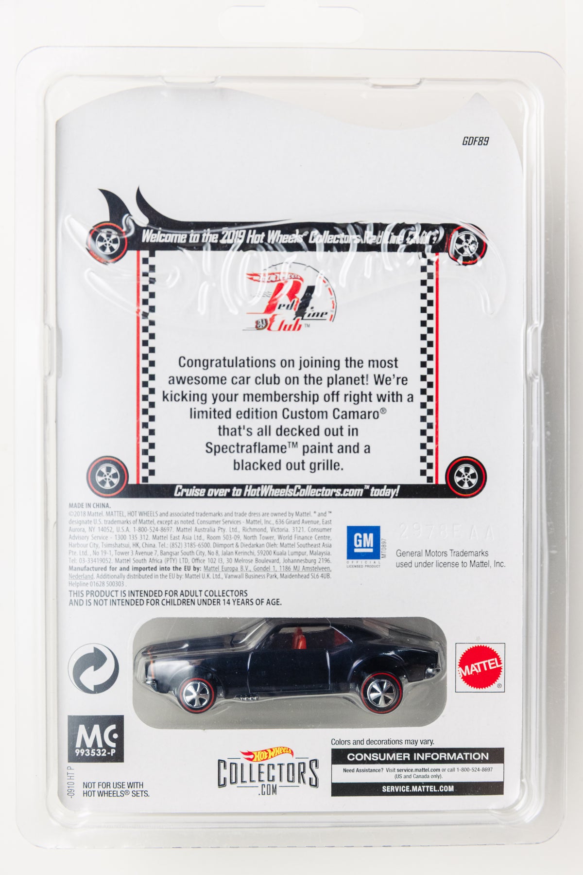 RLC Custom Camaro - 2019