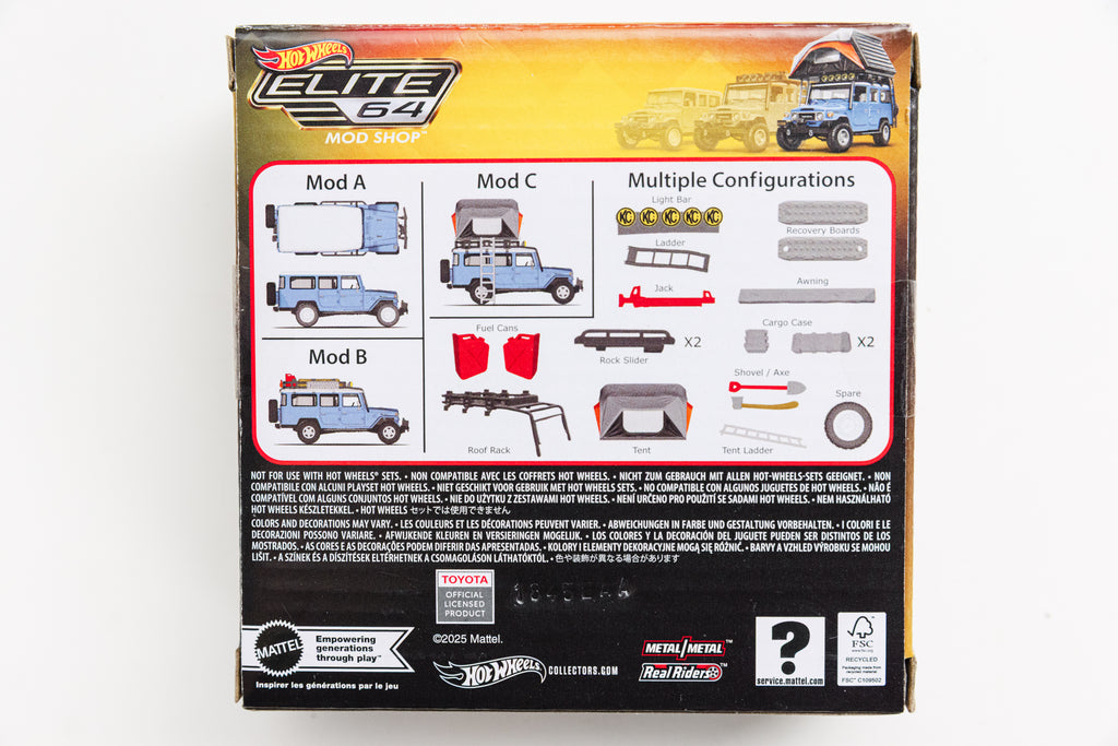 Elite 64 1982 Custom Toyota Land Cruiser FJ45 Troopy - Mod Shop (SEALED)