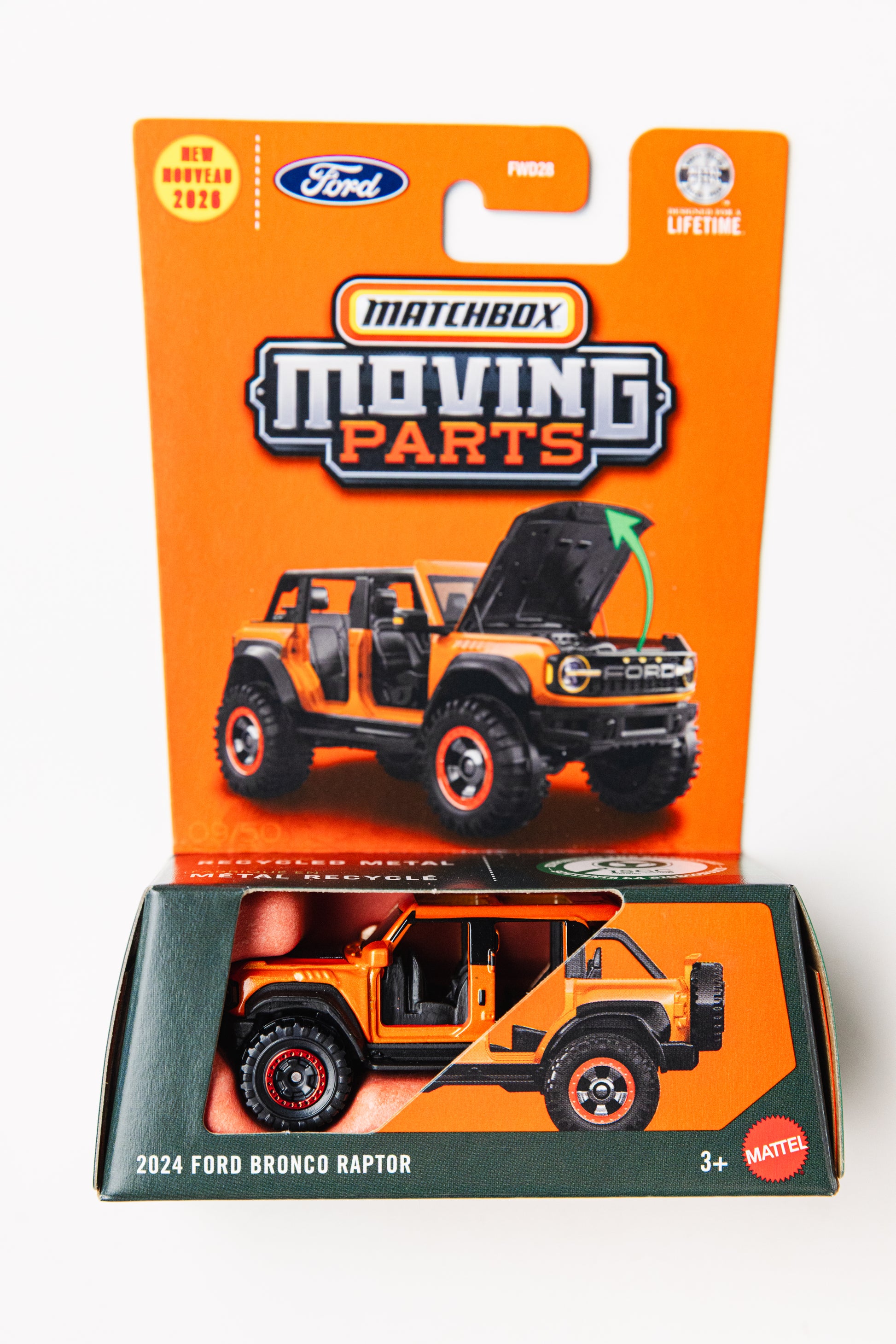 Matchbox Moving Parts 2024 Ford Bronco Raptor