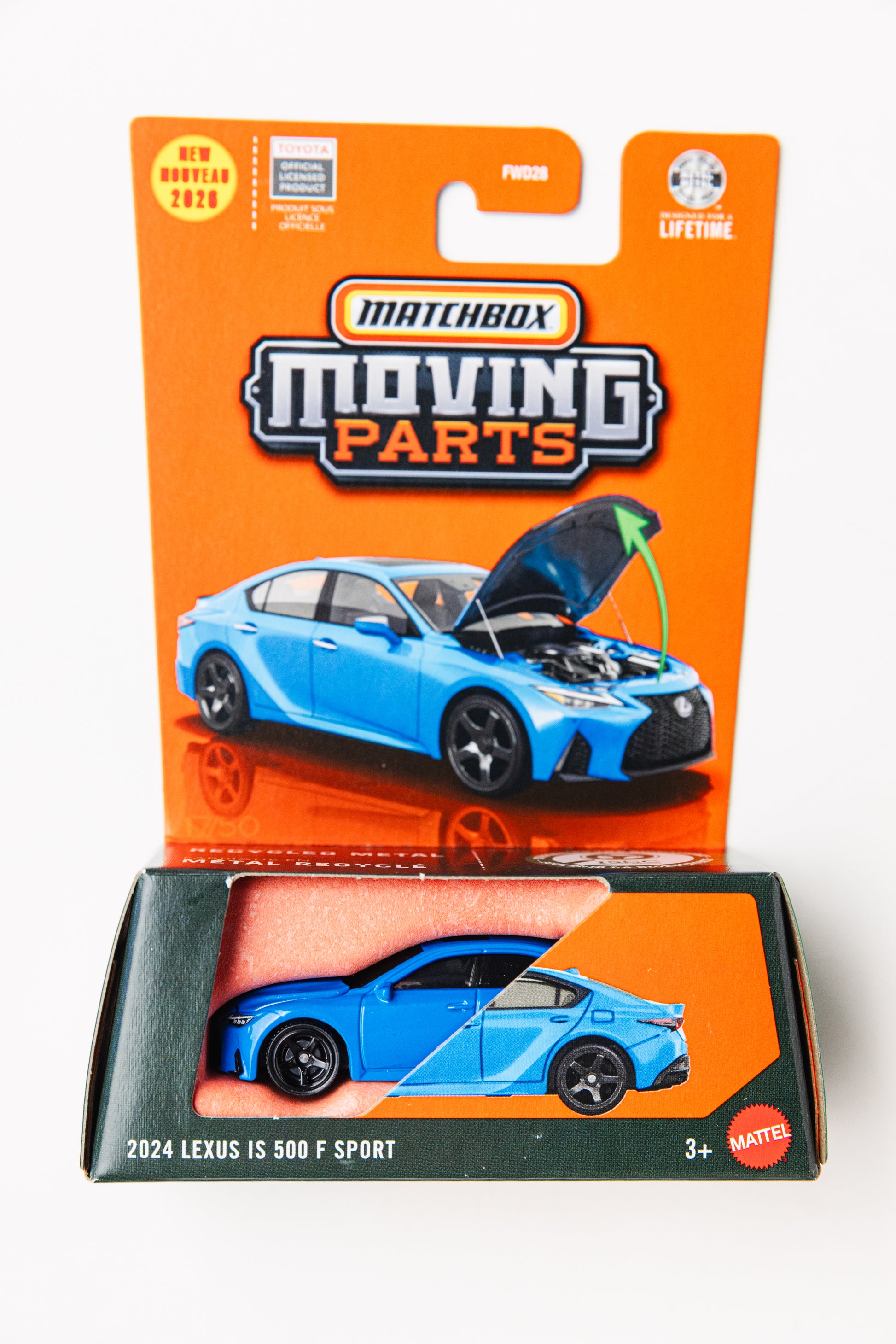 Matchbox Moving Parts 2024 Lexus IS 500 F Sport