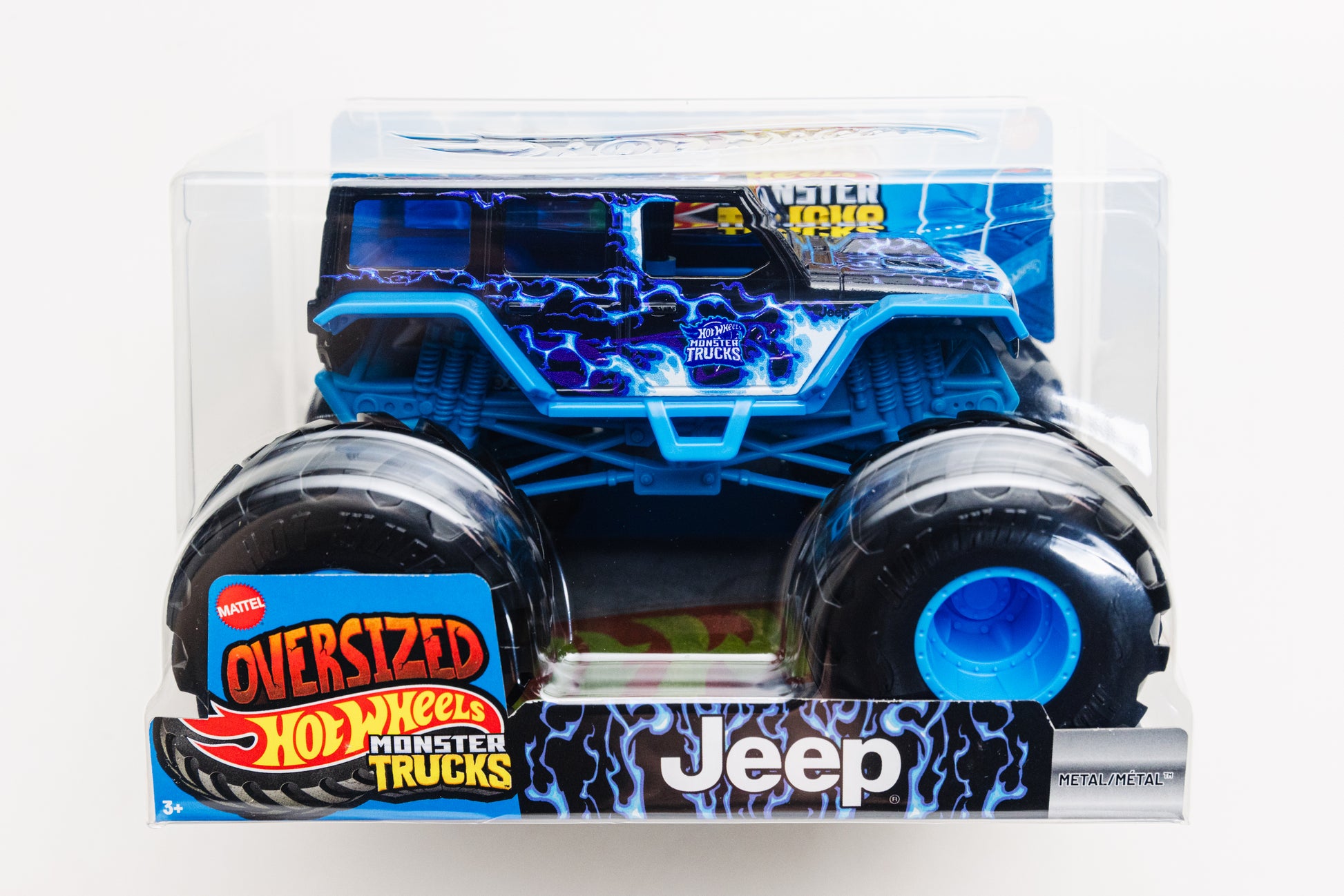 Oversized Monster Trucks Jeep - 1:24 Scale