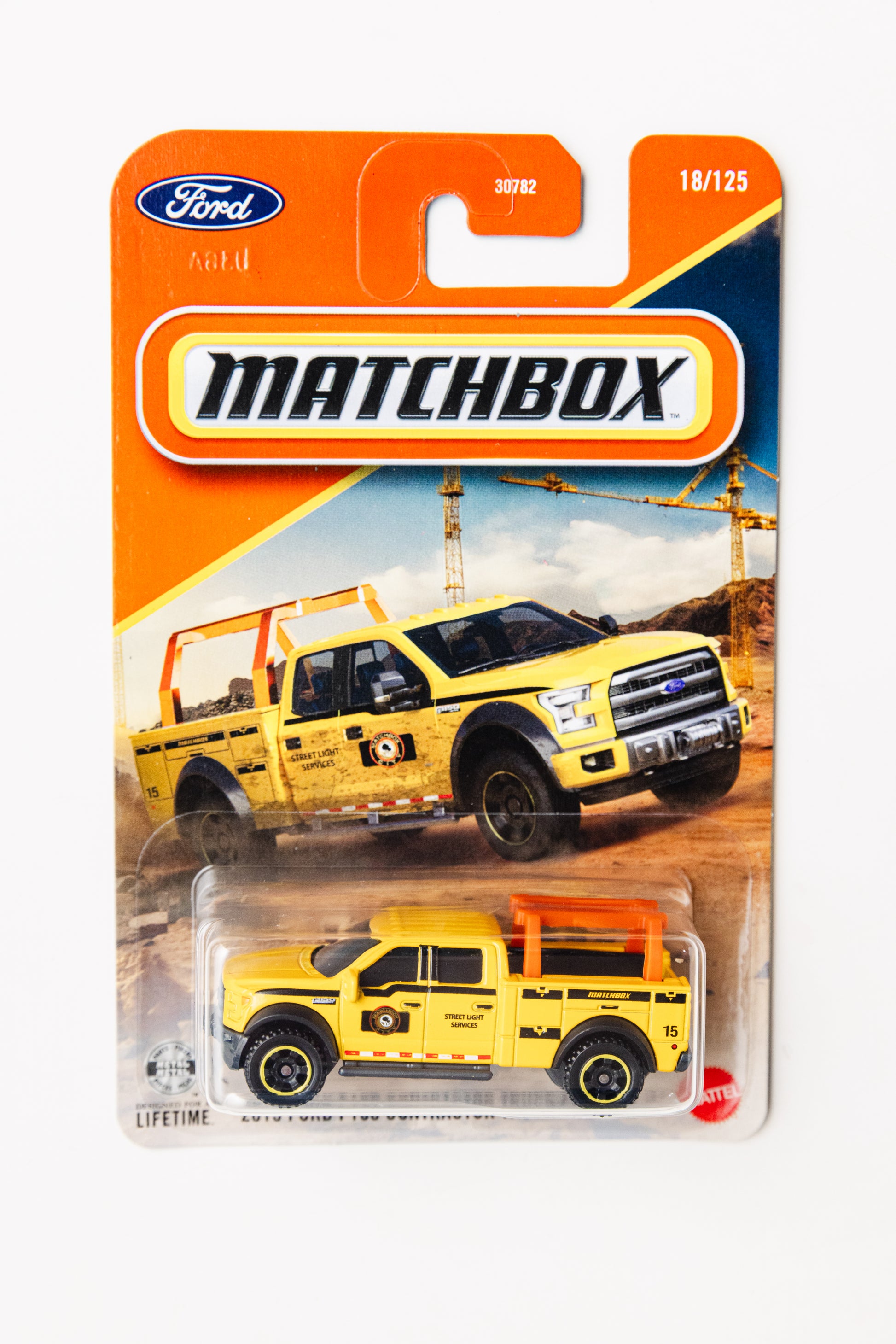 Matchbox 2015 Ford F150 Contractor Truck