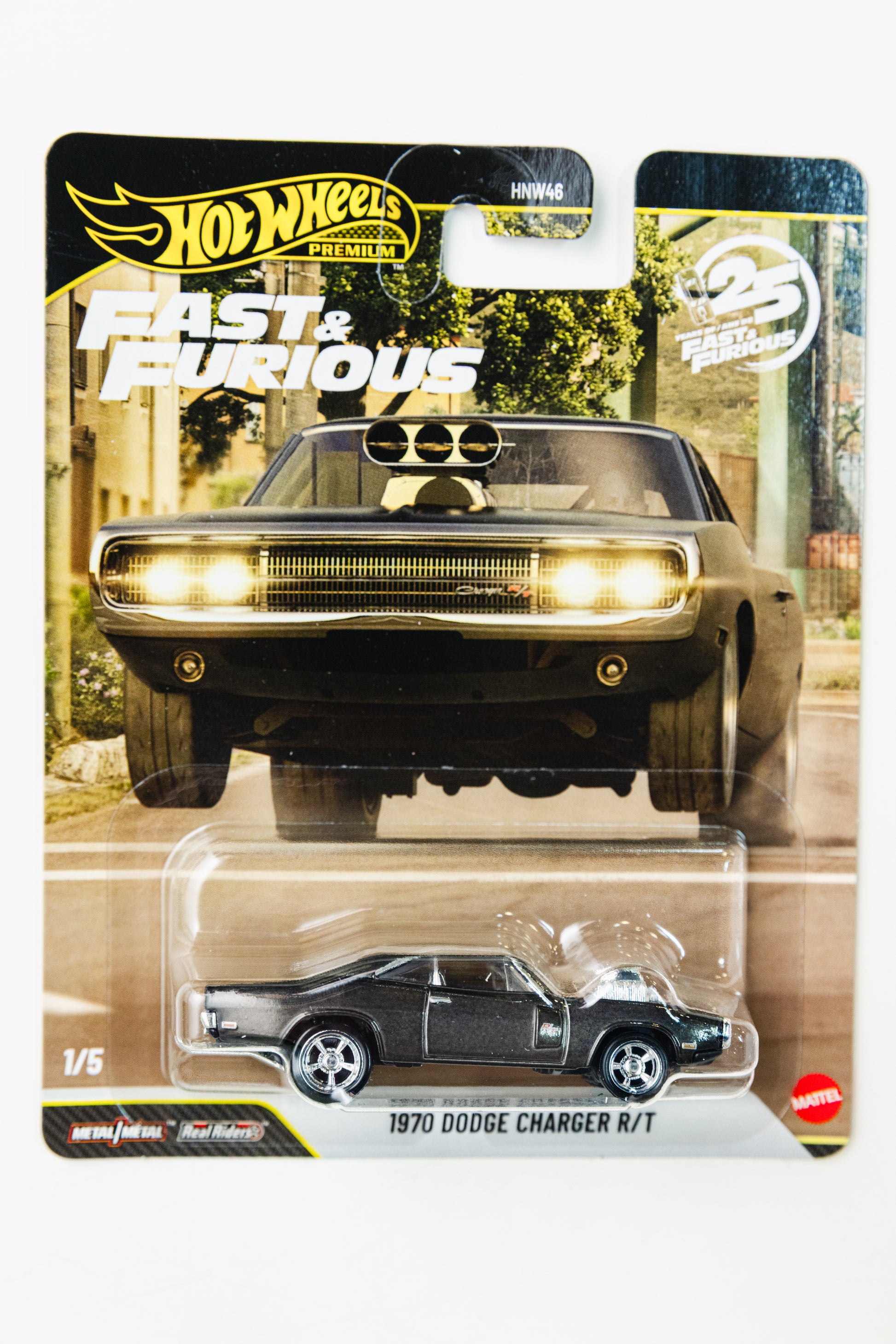 Fast & Furious 1970 Dodge Charger R/T CHASE - 1/5 (Damaged Card)