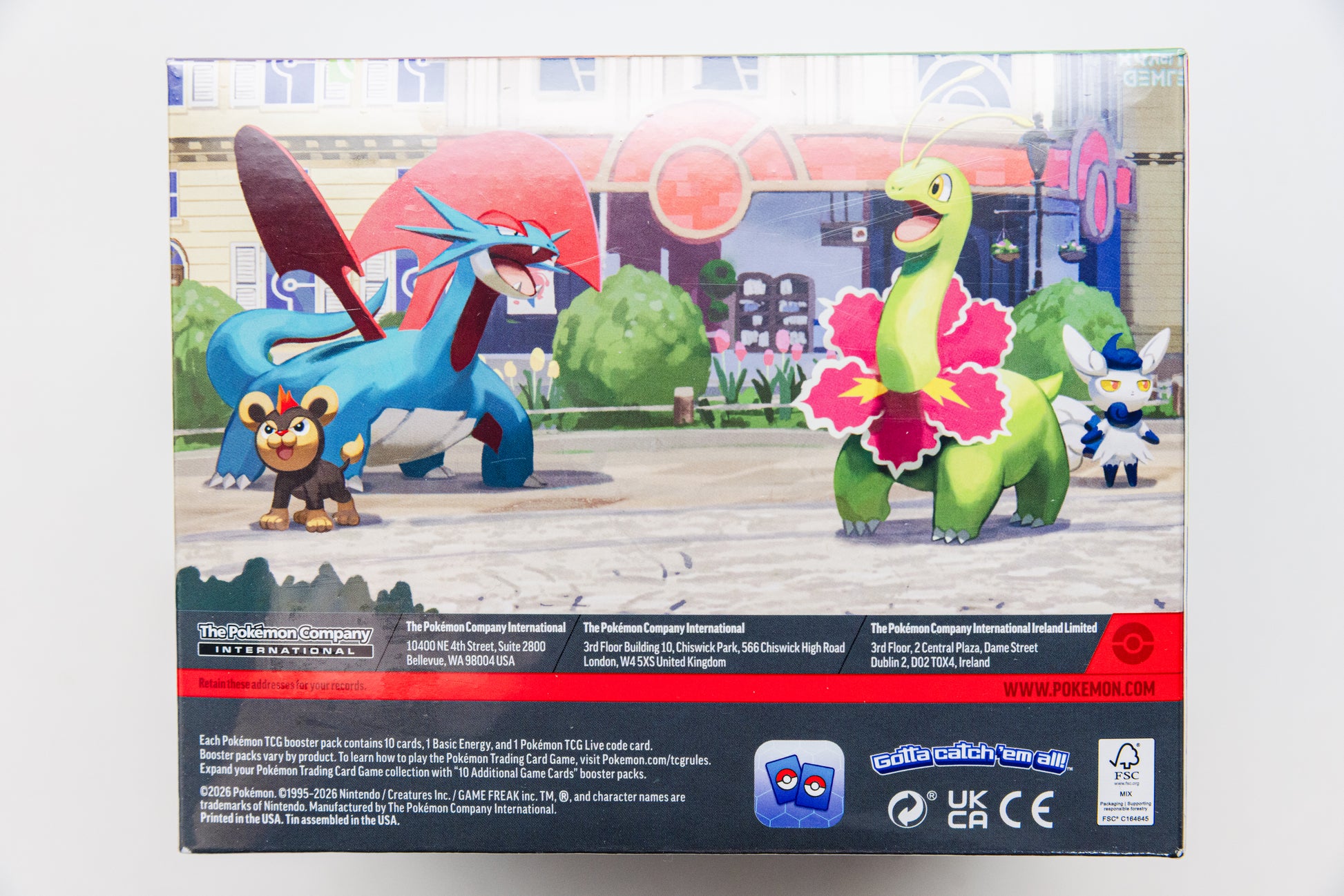 Pokemon TCG Lumiose City Mini Tin Display Box (SEALED) - 10 Mini Tins