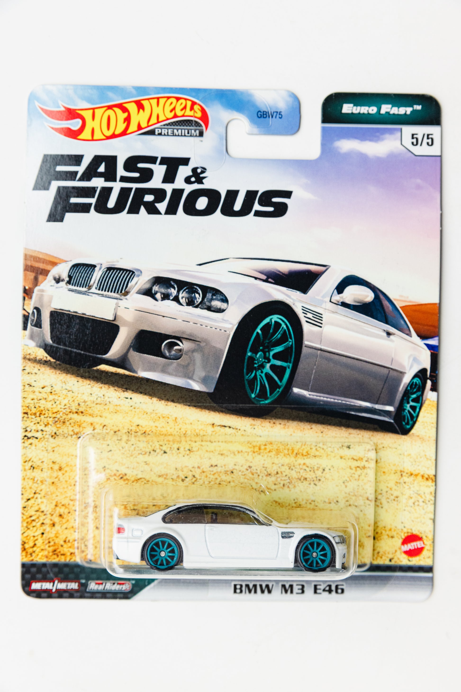 Fast & Furious BMW M3 E46 - Euro Fast 5/5 (Damaged Card)
