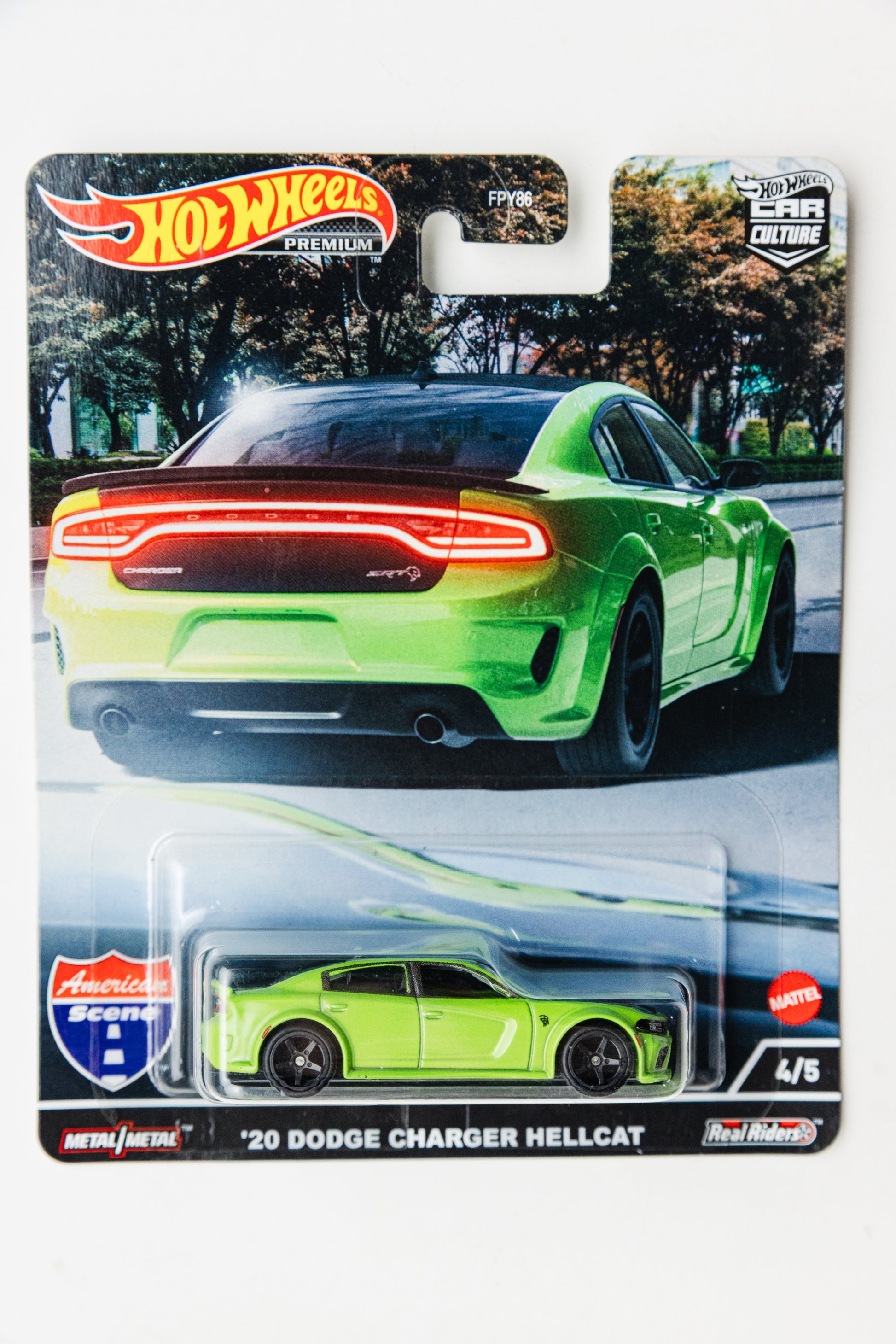 American Scene '20 Dodge Charger Hellcat - 4/5 (Damaged Card)