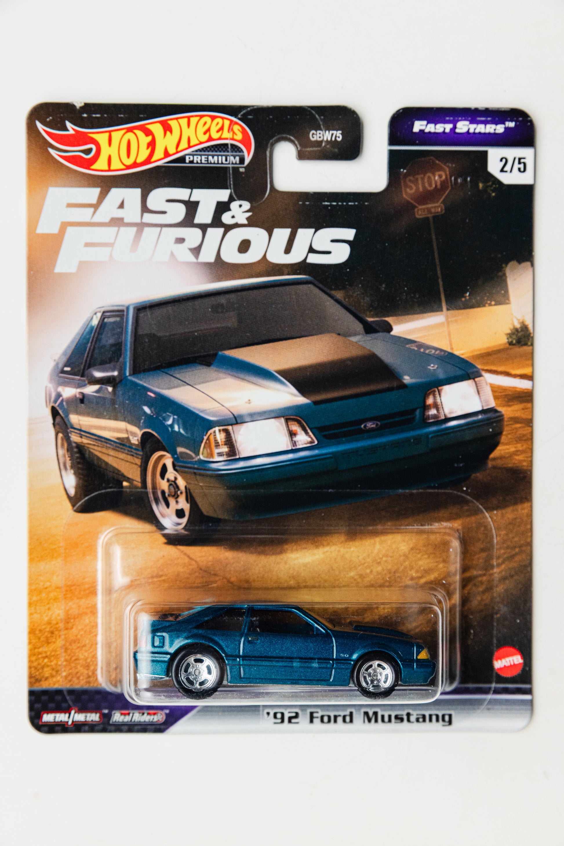 Fast & Furious '92 Ford Mustang - Fast Stars 2/5 (Damaged Card)