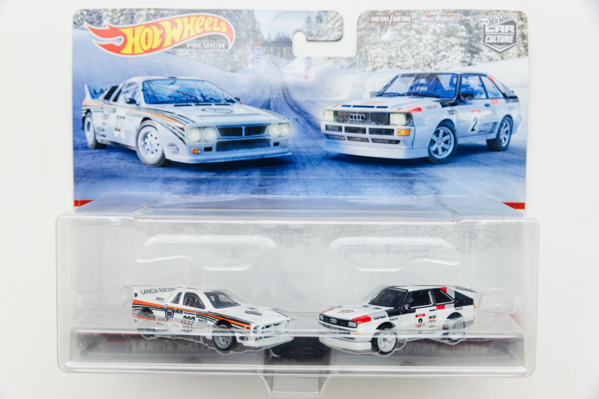 2 Pack Lancia Rally 037 + '84 Audi Sport Quattro - (Bent Corners)