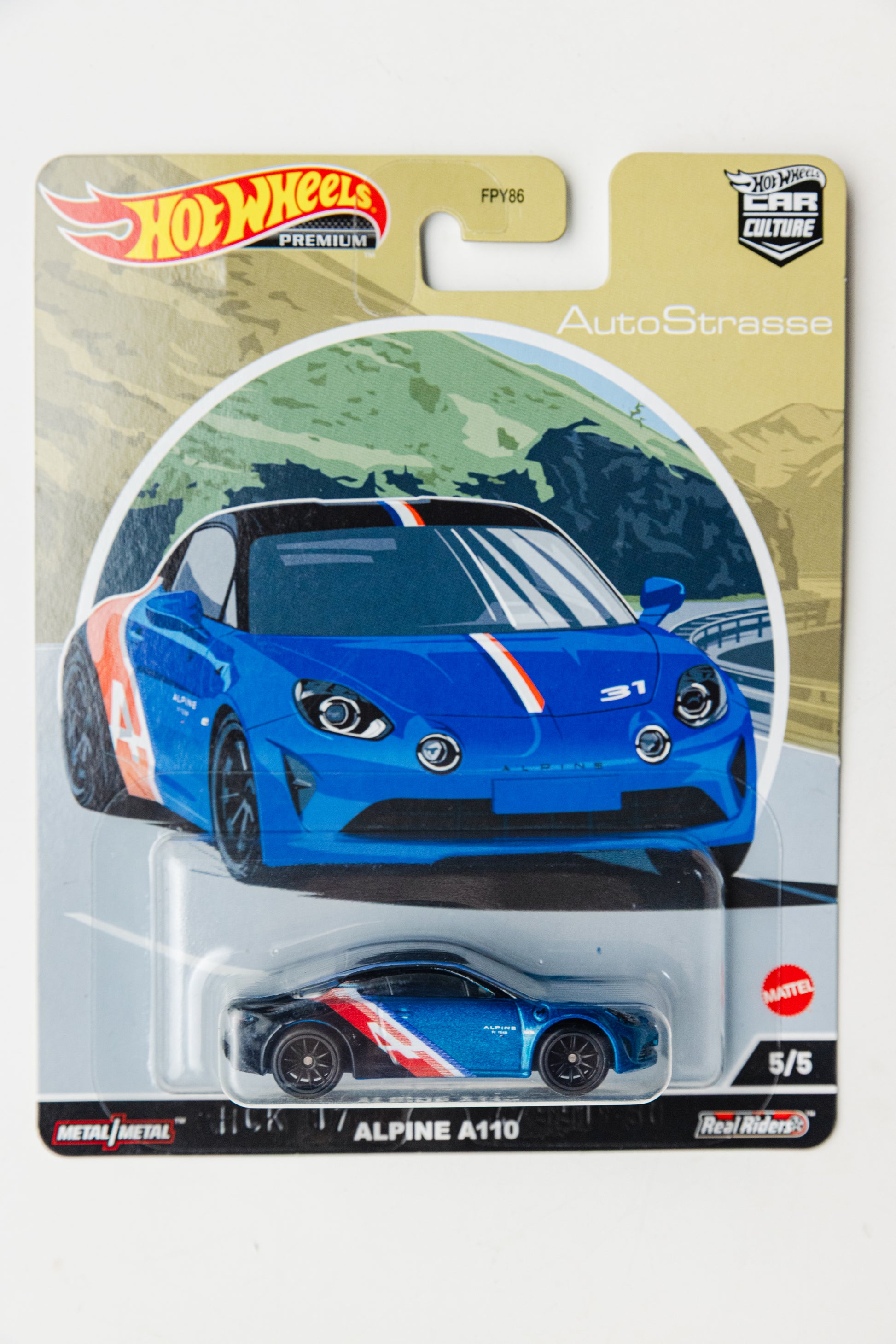 AutoStrasse Alpine A110 - 5/5 (Damaged Card)