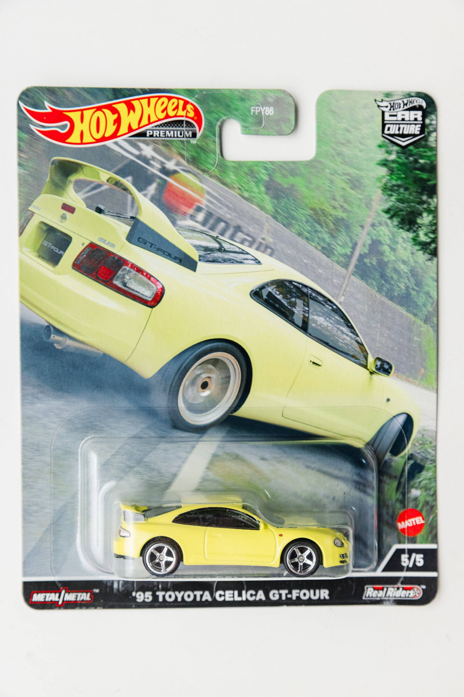Mountain Drifters '95 Toyota Celica GT-Four - 5/5 (Damaged Card)