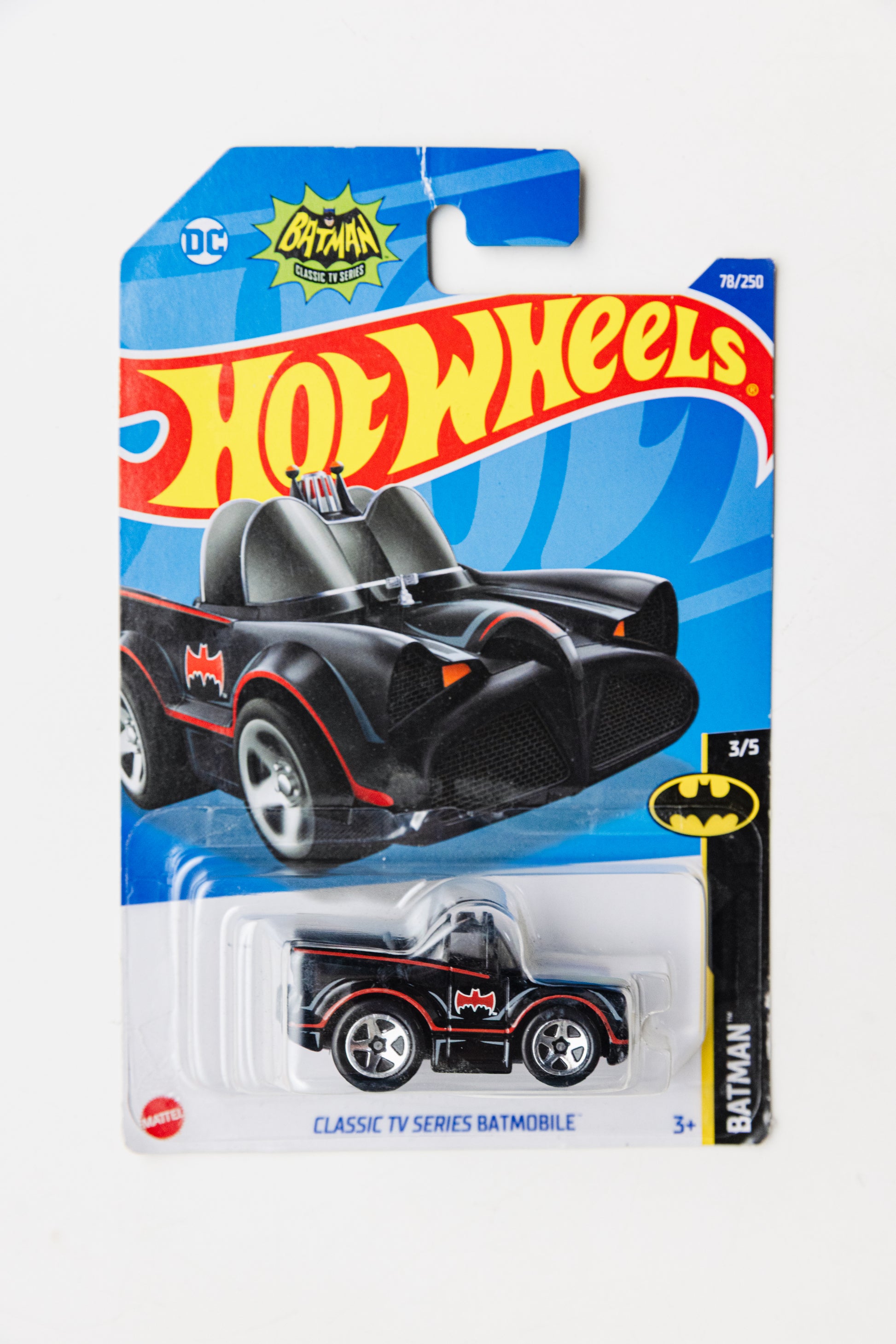 Classic TV Series Batmobile - Batman (Damaged Card)