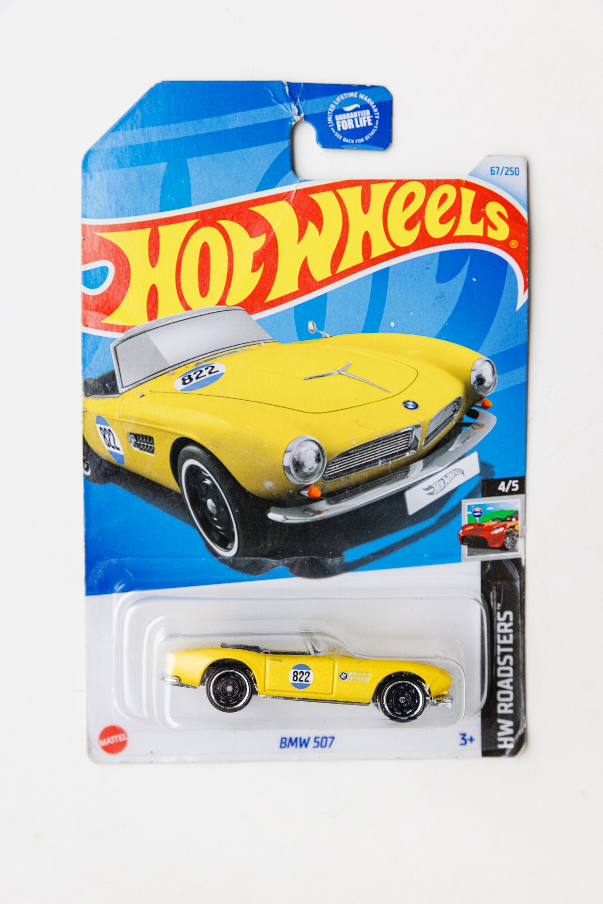 BMW 507 - HW Roadsters (Damaged Card)