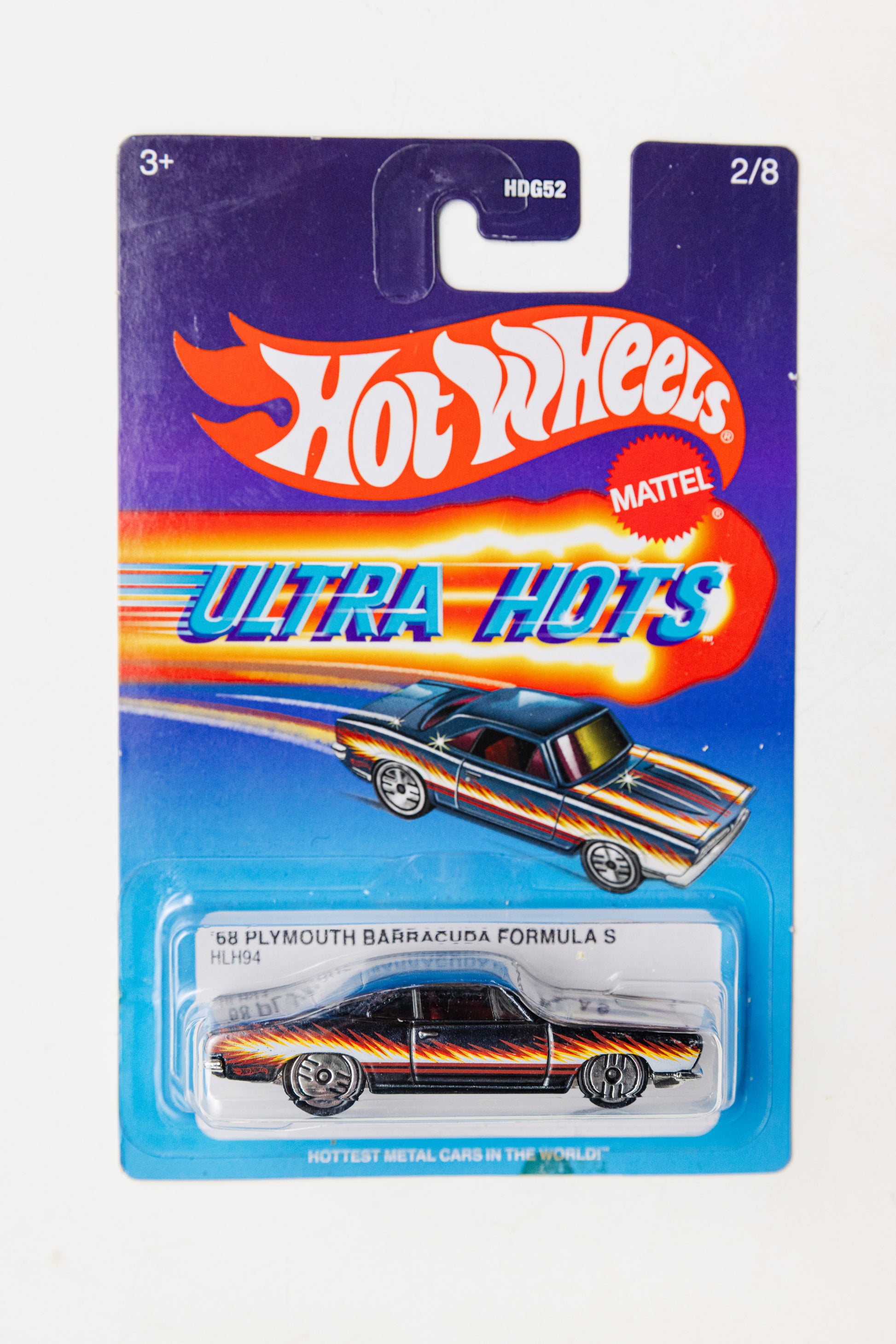 Ultra Hots '68 Plymouth Barracuda Formula S - 2/8 (Damaged Card)
