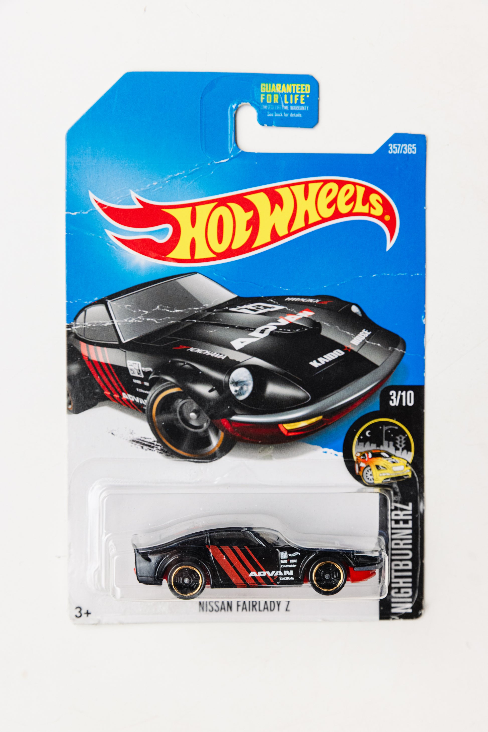 Nissan Fairlady Z - Nightburnerz (Damaged Card)